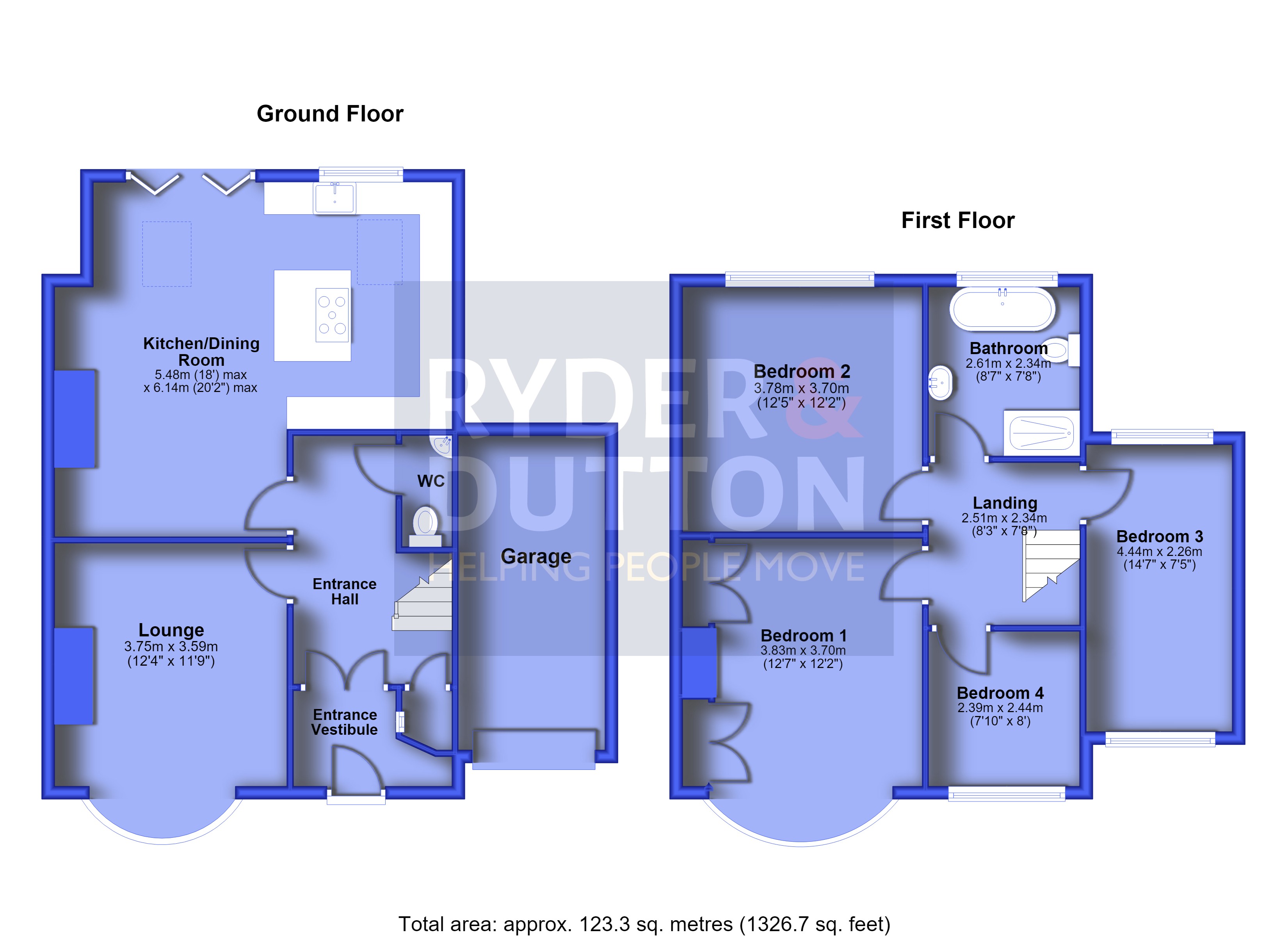 563, Broadway, Oldham floorplan