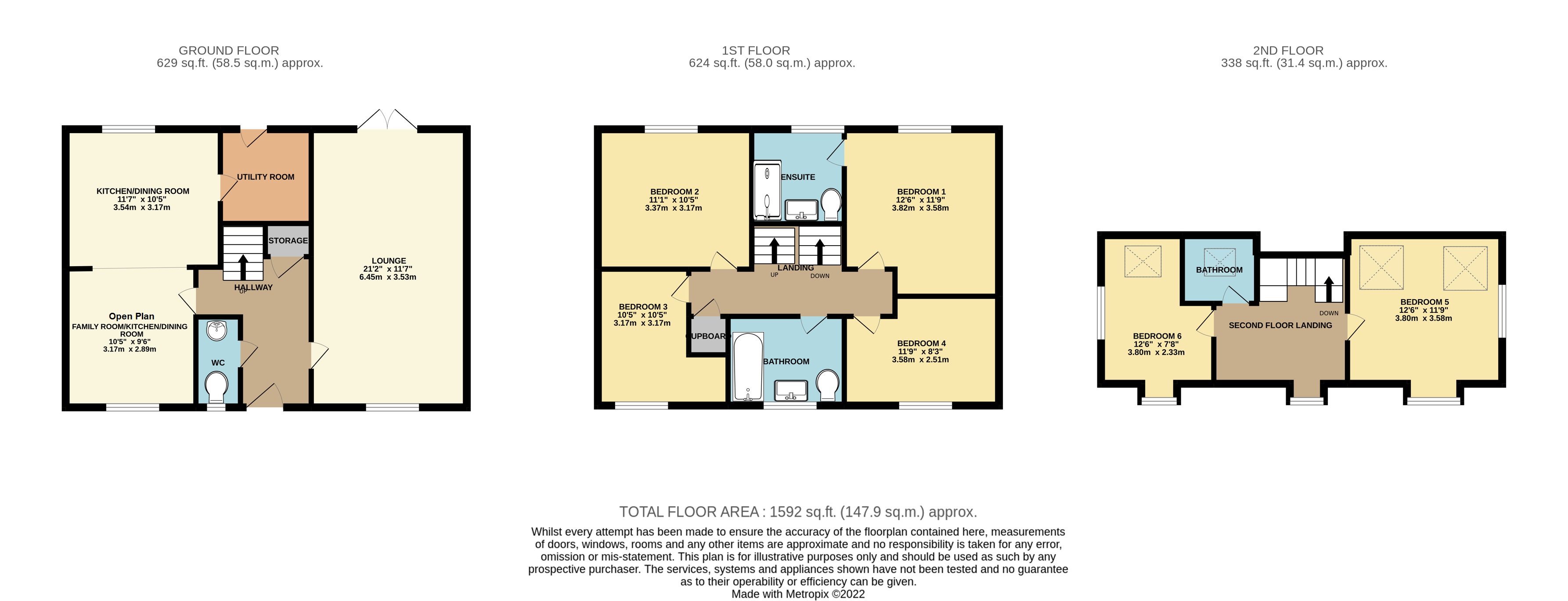 Silver Birch Close, Lostock, Bolton BL6, 6 bedroom detached house for