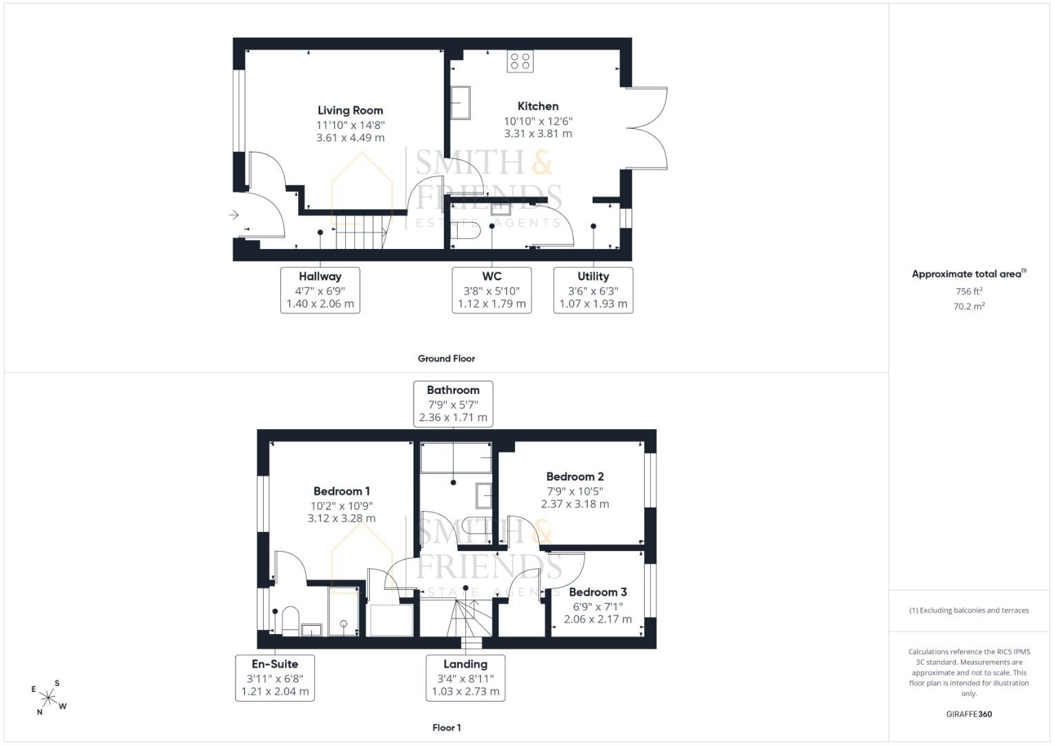 33, Floret Way, Ingleby Barwick floorplan