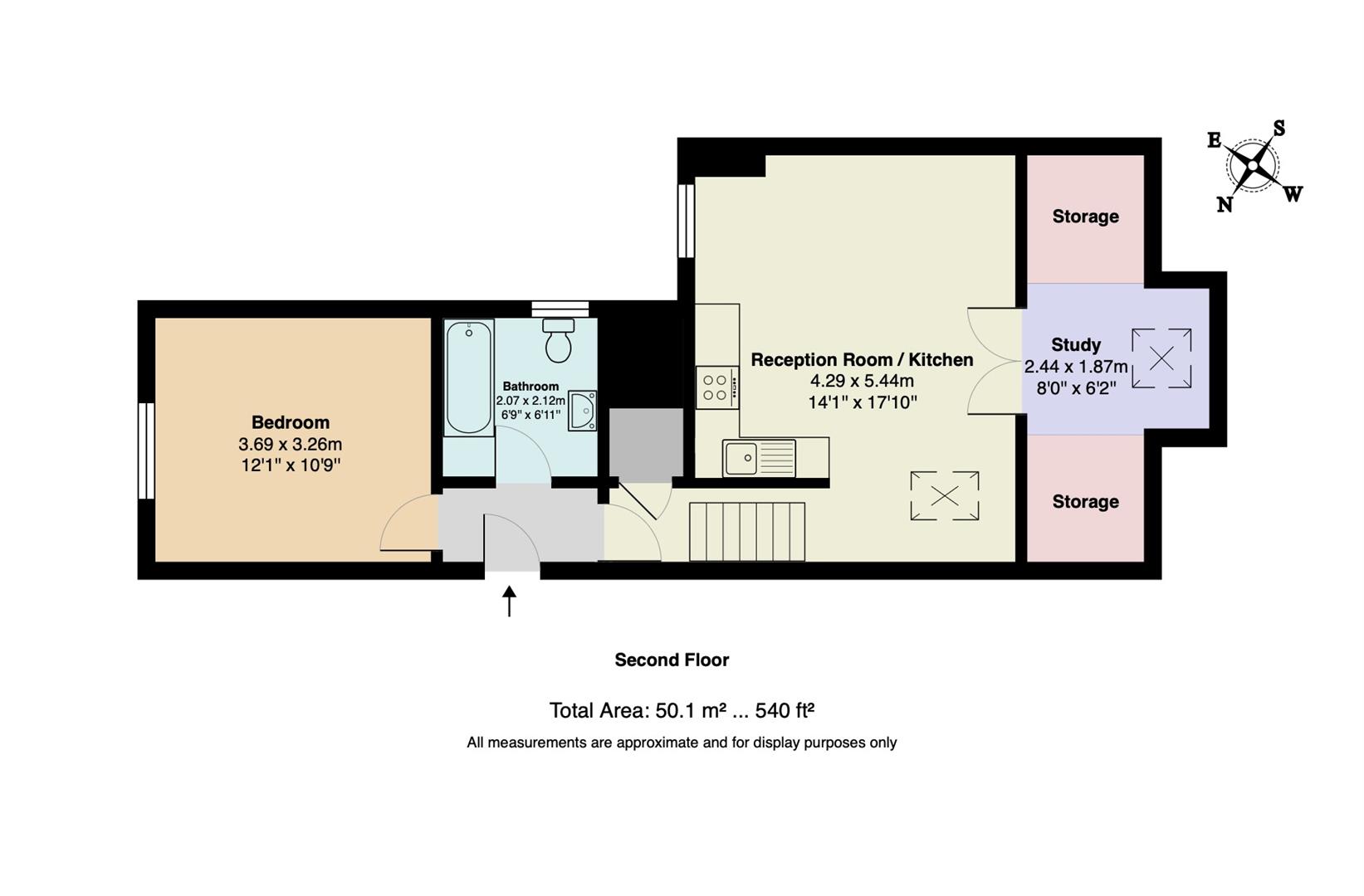 Flat 7 Gladioli House, 22-24, Carisbrooke Road, Walthamstow floorplan