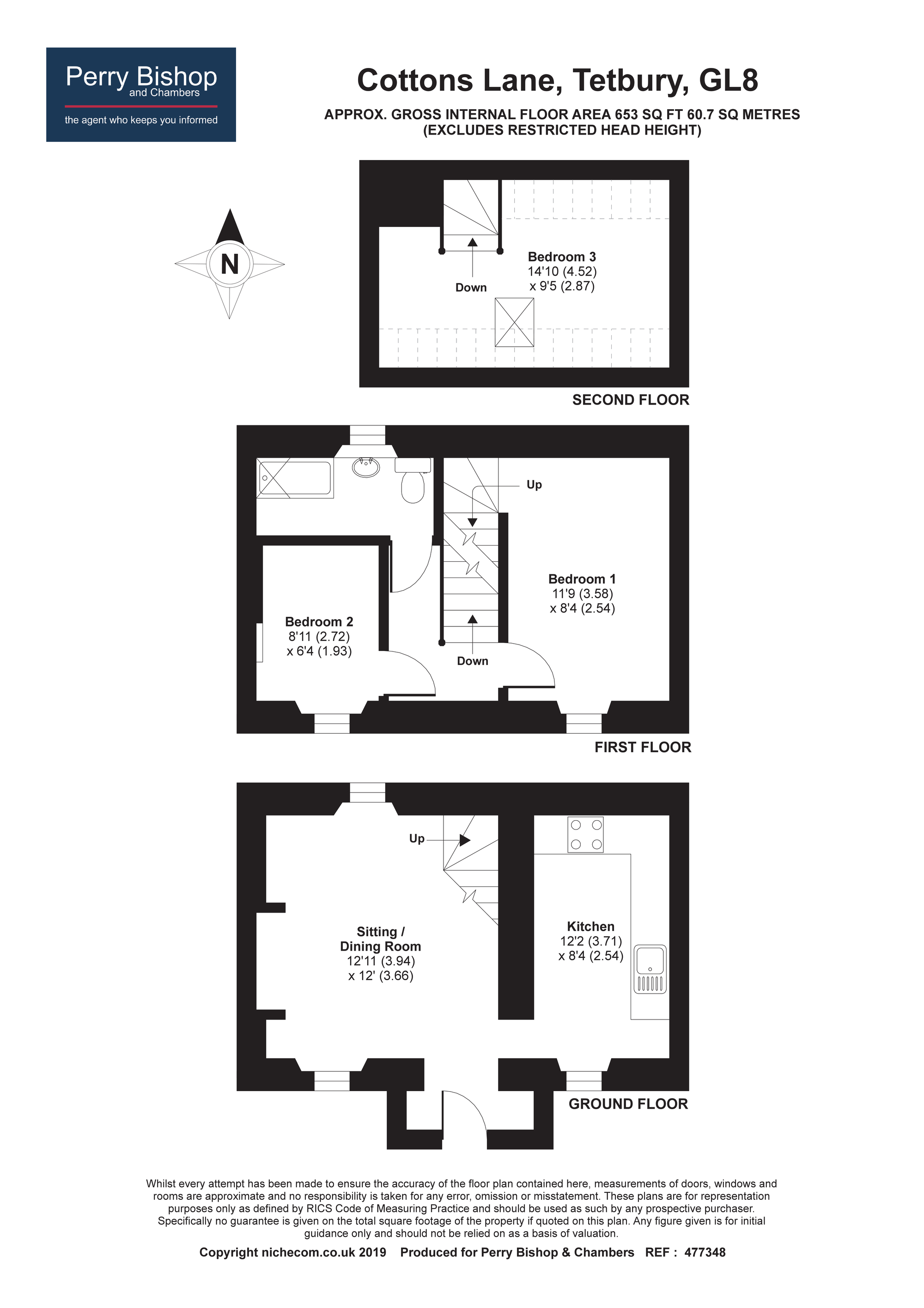 2 Bedrooms Cottage for sale in Cottons Lane, Tetbury GL8