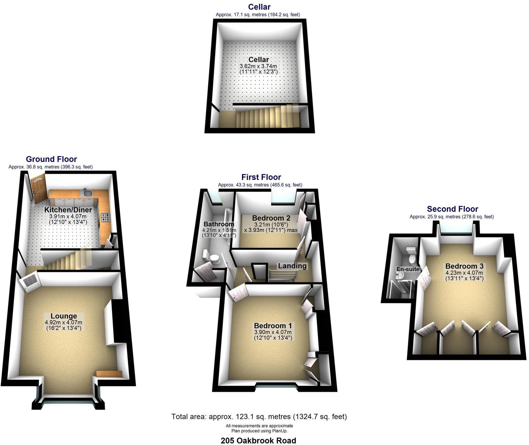 Oakbrook Road, Sheffield floorplan