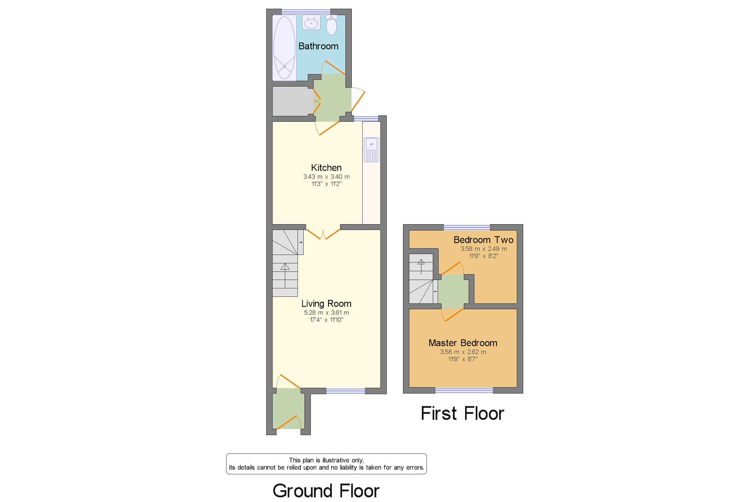 2 bed terraced house for sale in New Road, South Darenth, Dartford