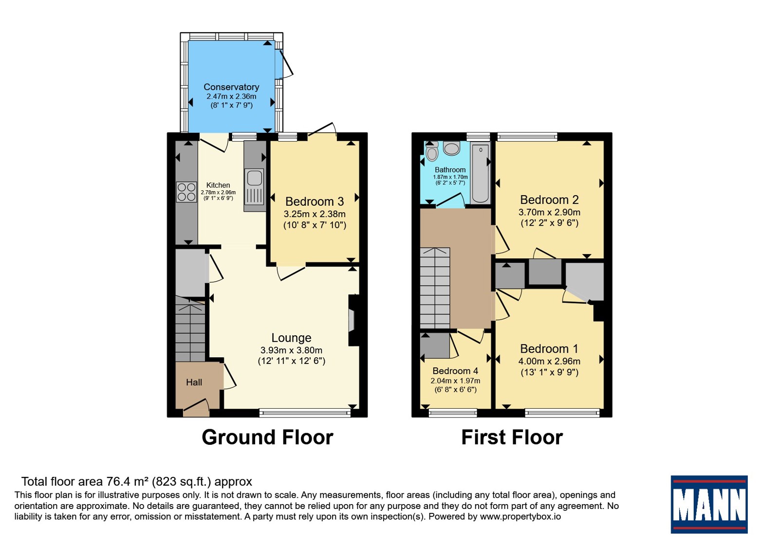 13, St. Stephens Close, Kent floorplan