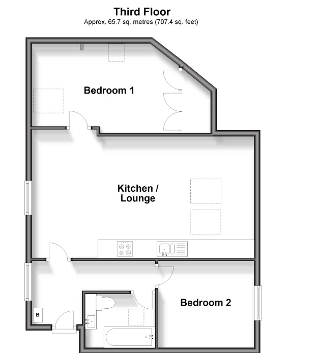 26, Kingsmount Court, 12a, Lewis Road, Sutton floorplan