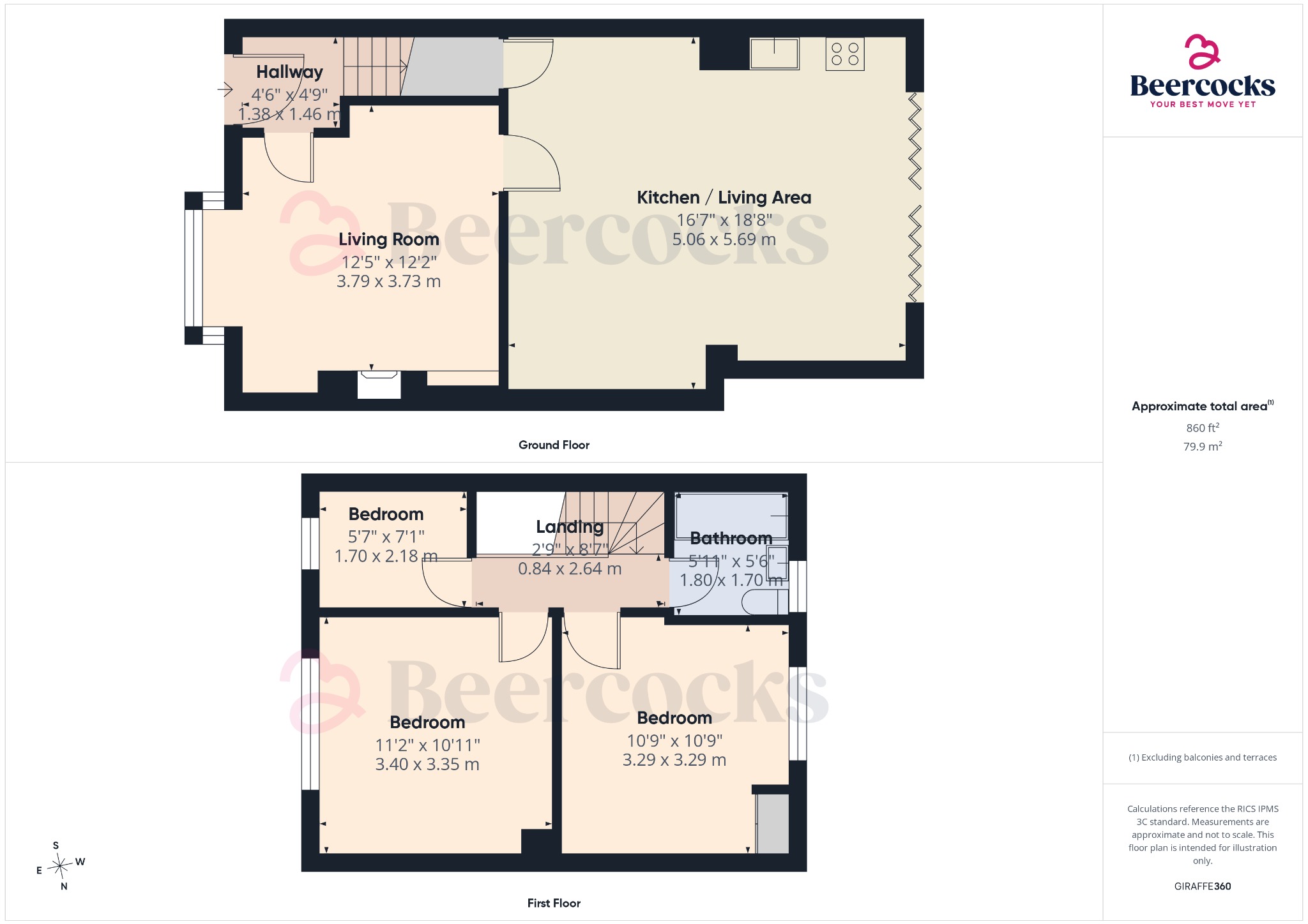 1, George Street, Cottingham floorplan