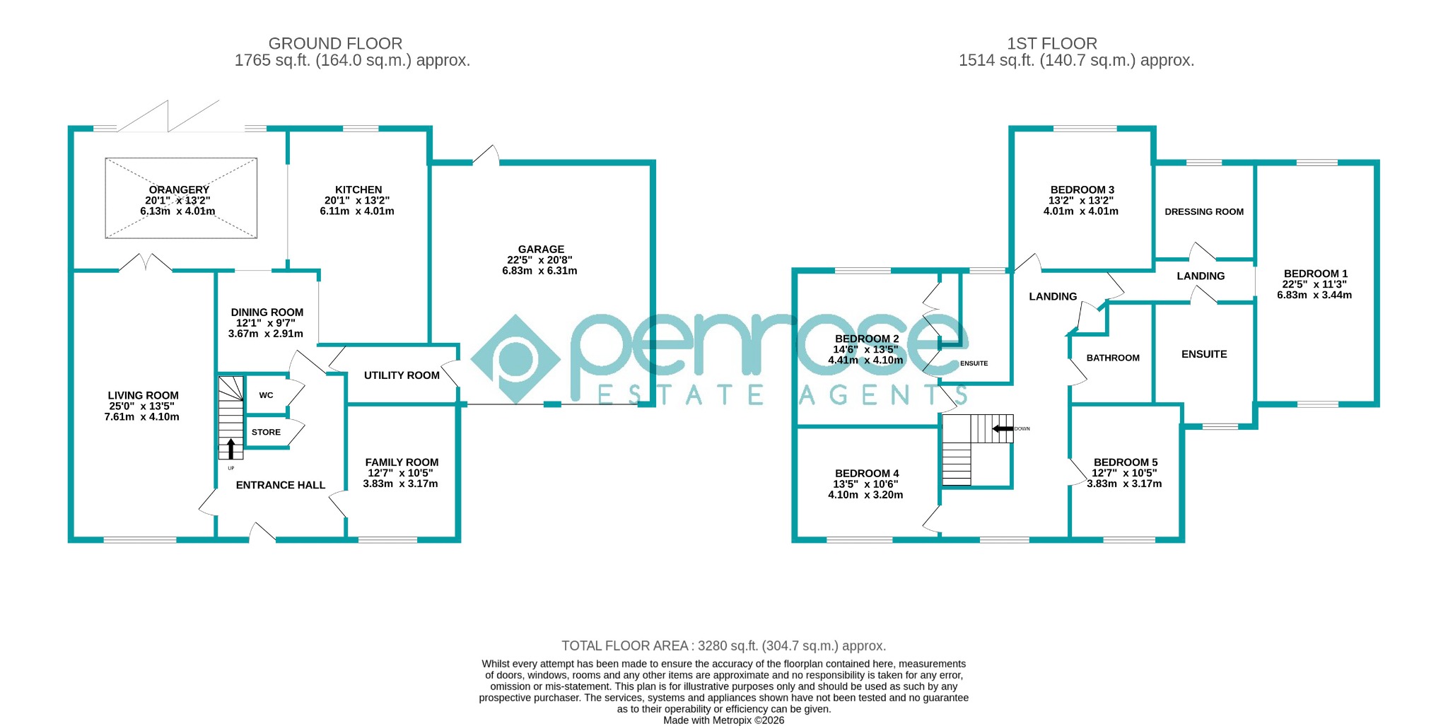 9 Bell Farm Close, Studham, Bedfordshire floorplan