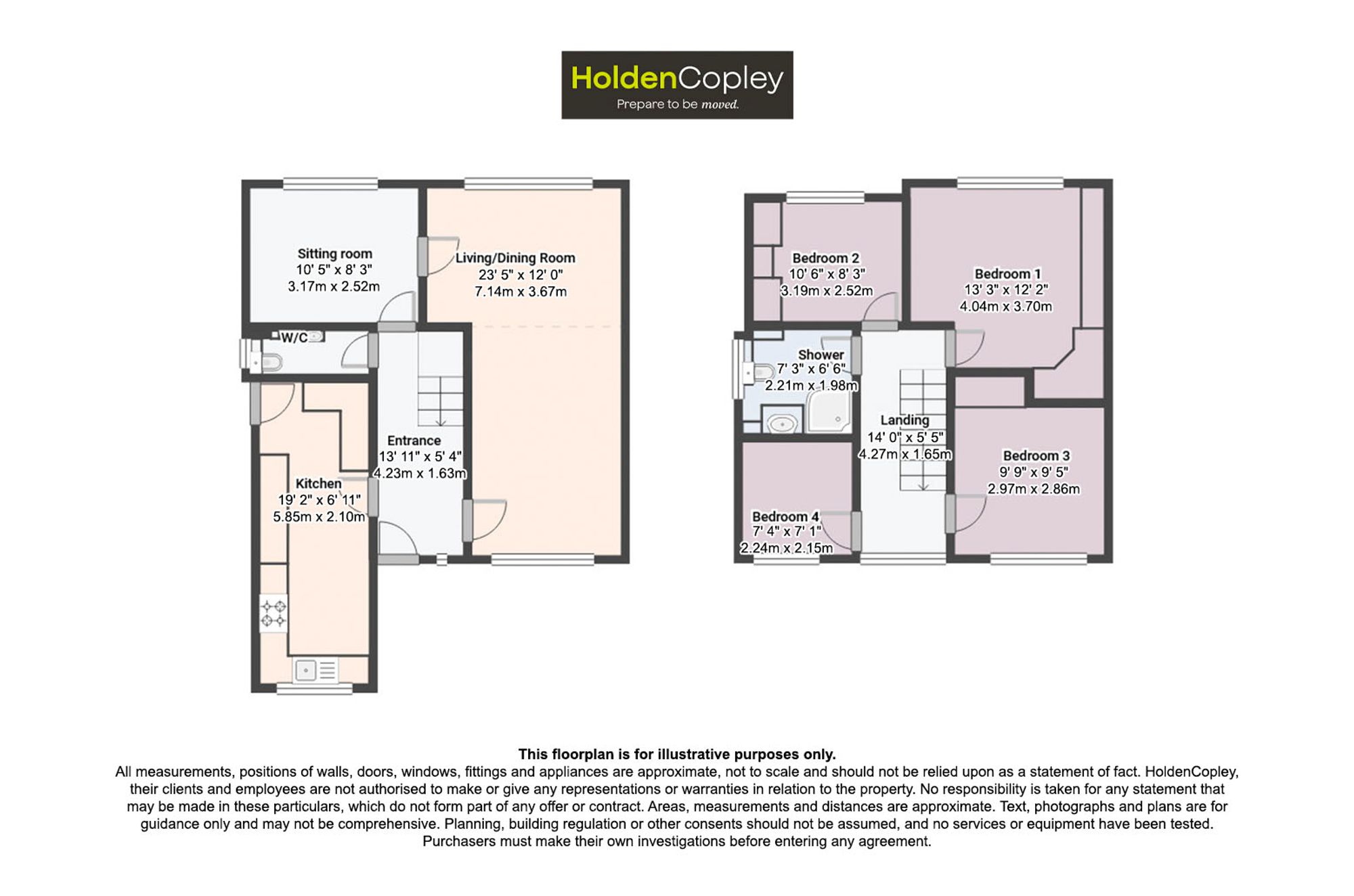 458 Woodborough Road, Nottingham floorplan