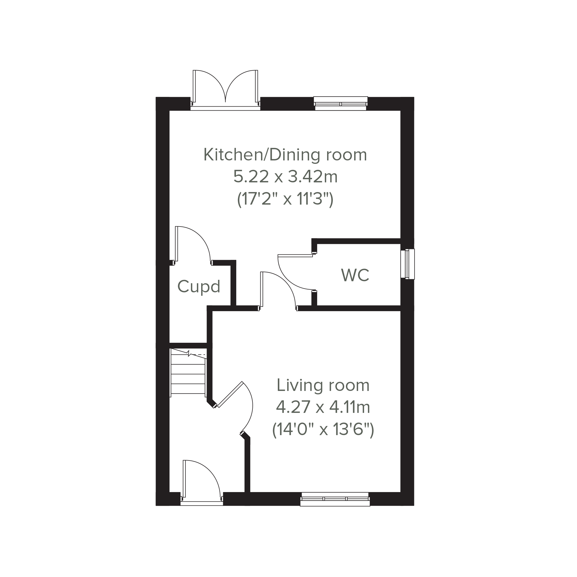 133, Froghall Road, Cheadle, Stoke-On-Trent floorplan