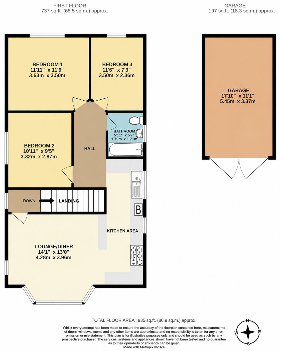 132b, Ringwood Road, Poole floorplan