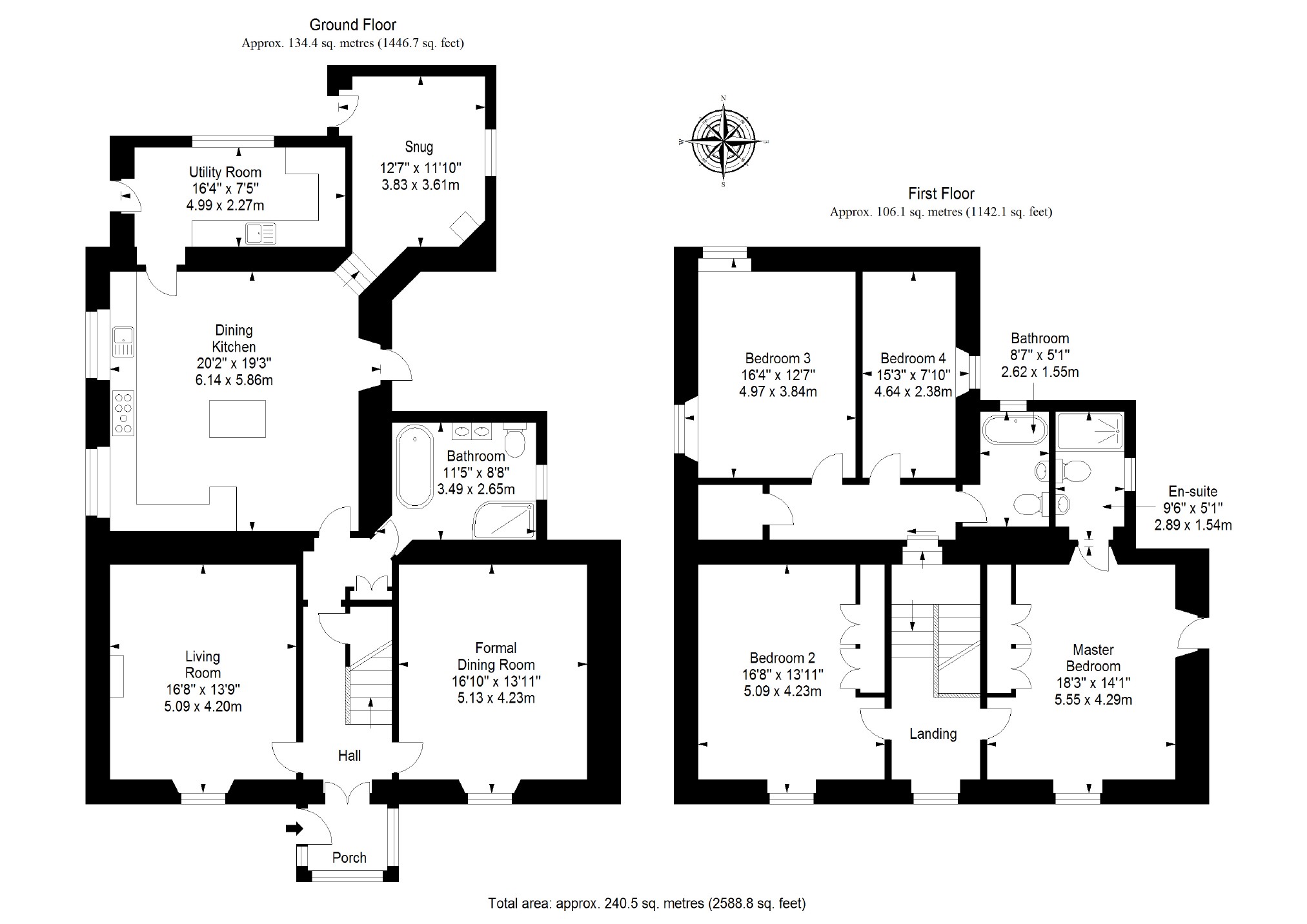 4 Bedrooms Detached house for sale in Rhynd Road, Perth, Perthshire PH2