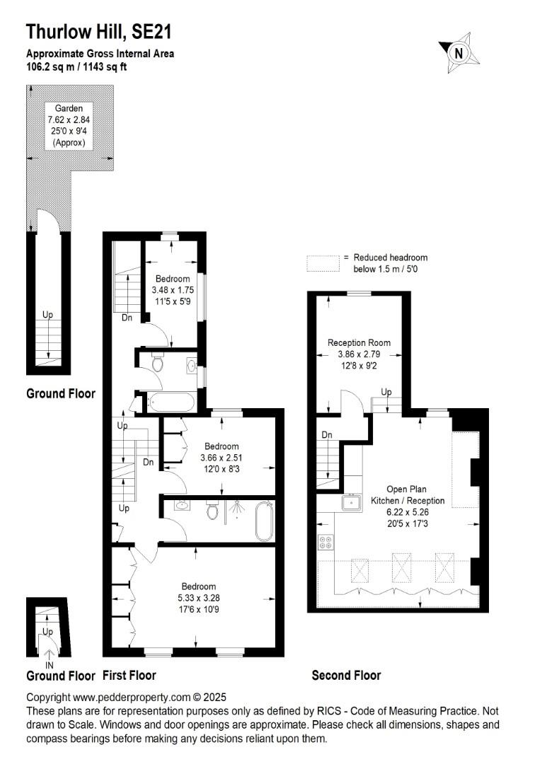 Thurlow Hill, Dulwich, London, SE21 floorplan