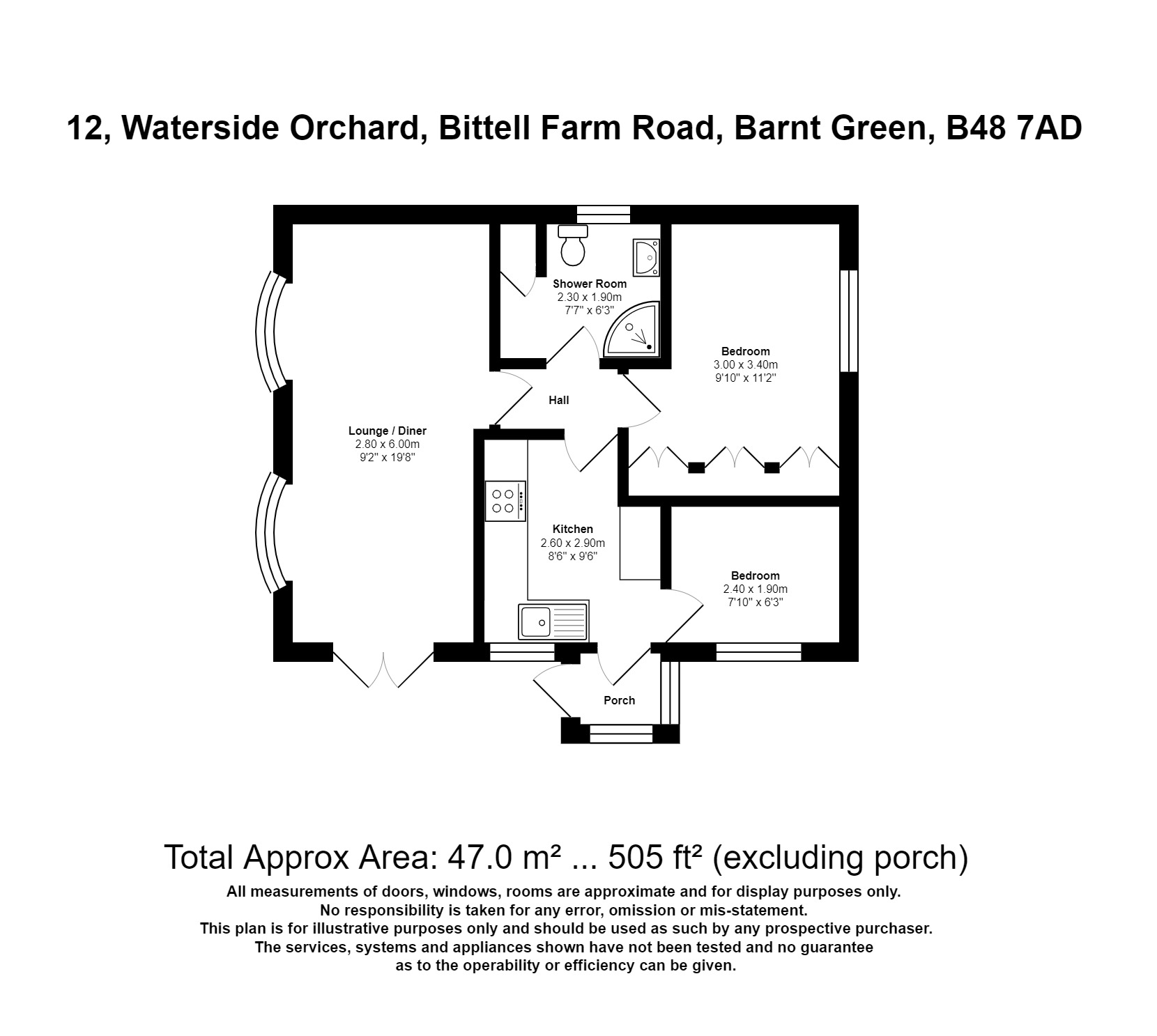 Waterside Orchard, Bittell Farm Road, Hopwood, Alvechurch B48, 2