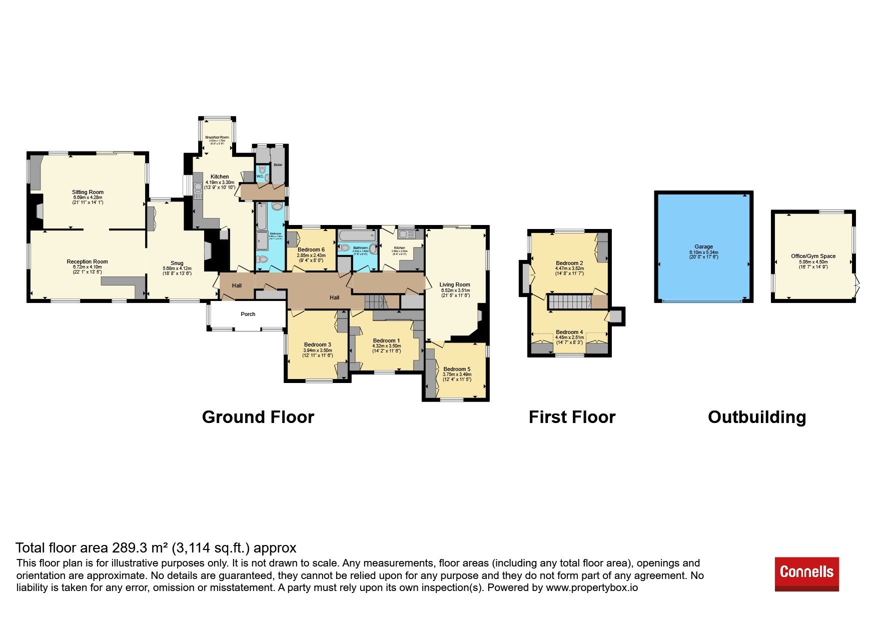Yaffle Cottage, Domewood, Crawley floorplan