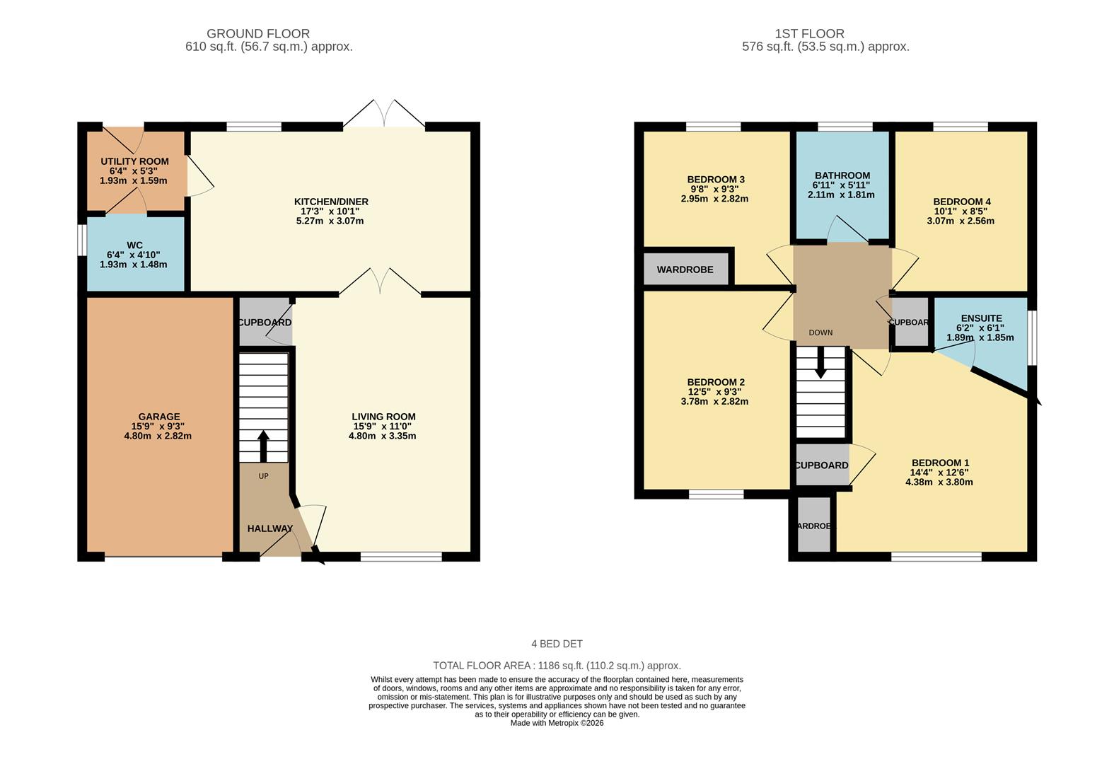 17, Navigation Way, Preston floorplan