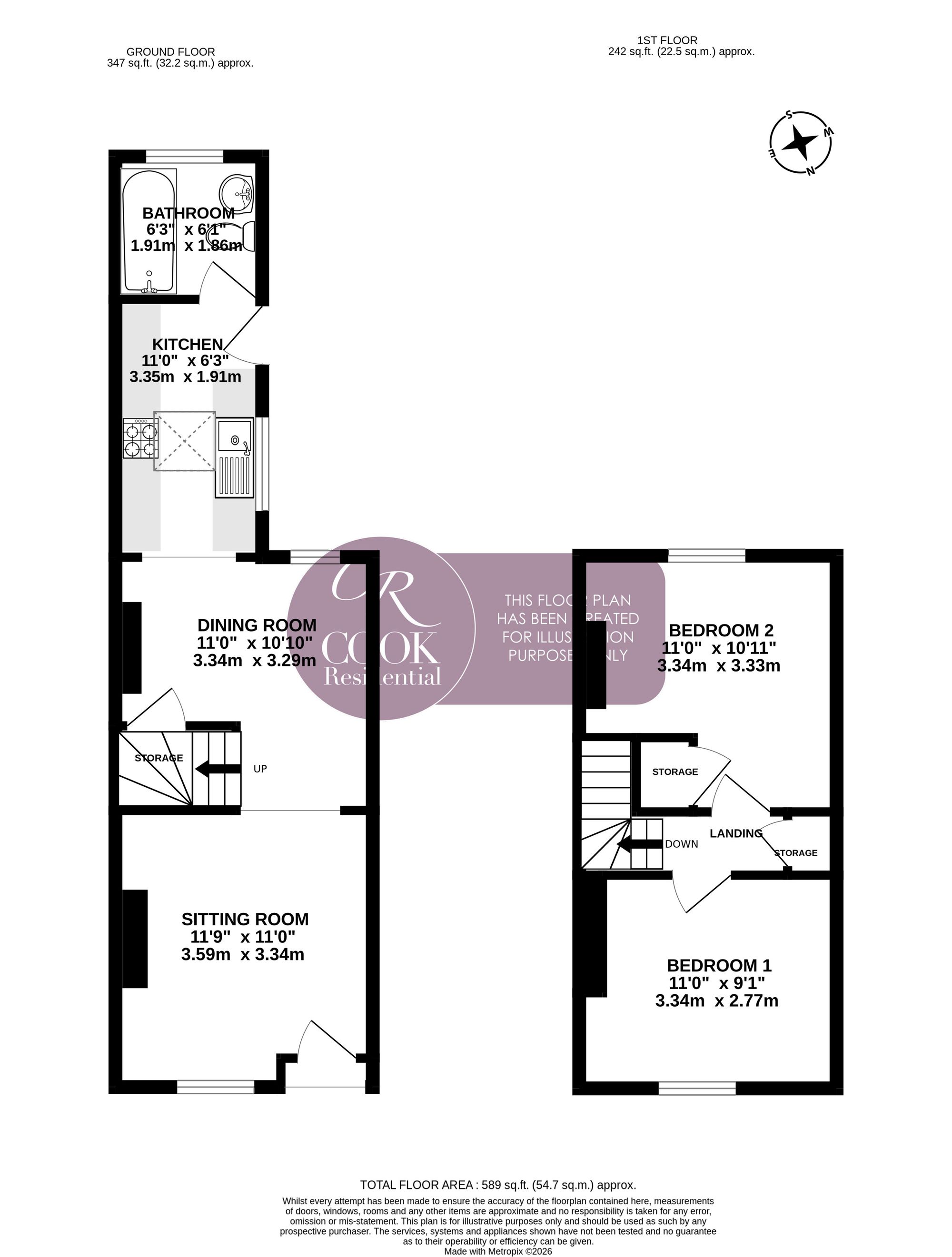 60 Millbrook Street, Cheltenham floorplan