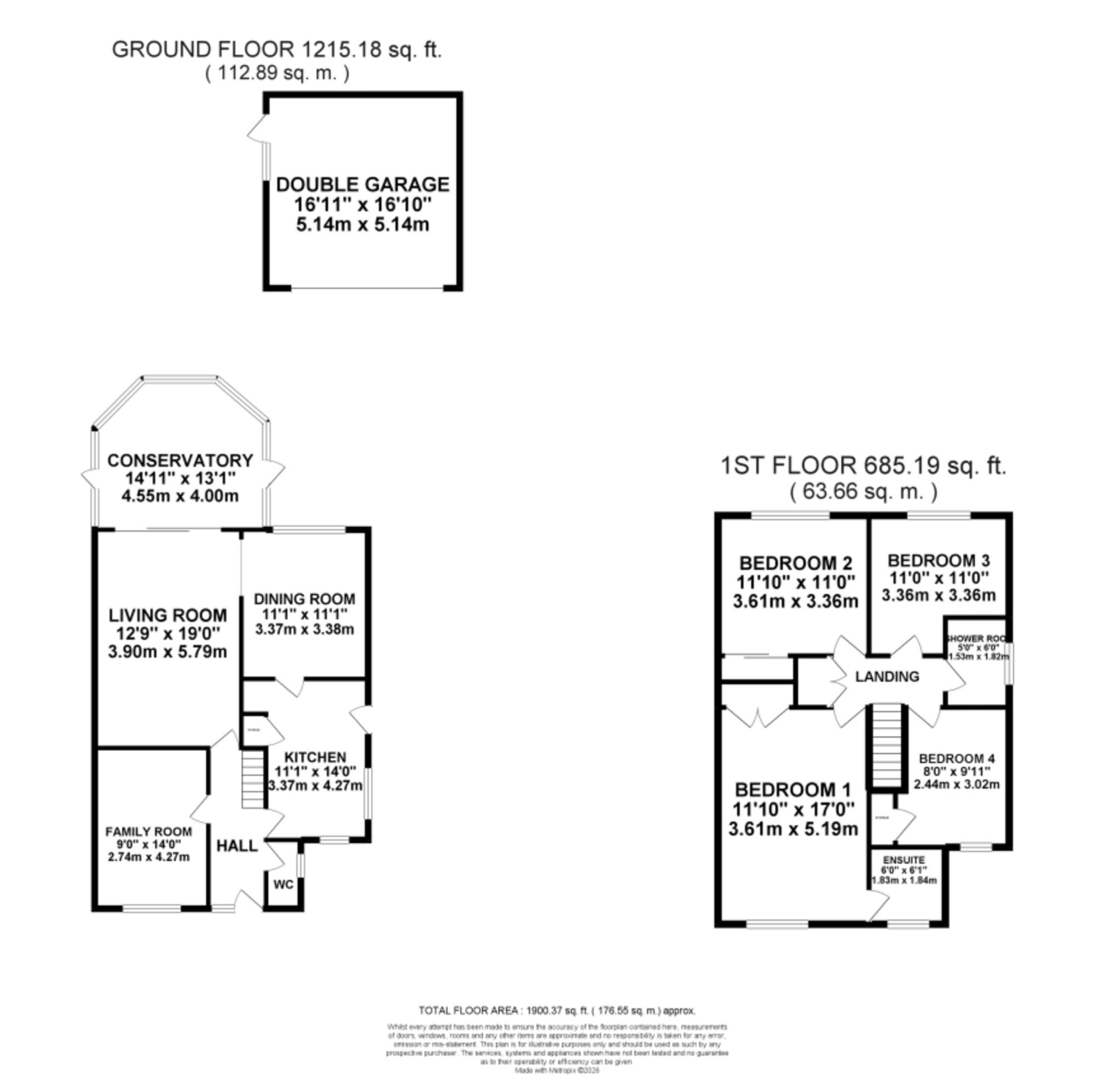 14 Jonathan Road, Stoke-On-Trent floorplan