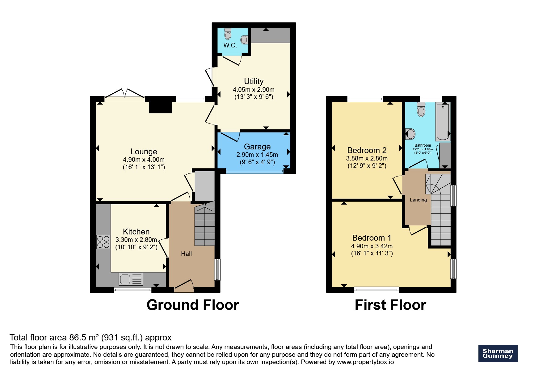 6, Wren Close, Spalding floorplan