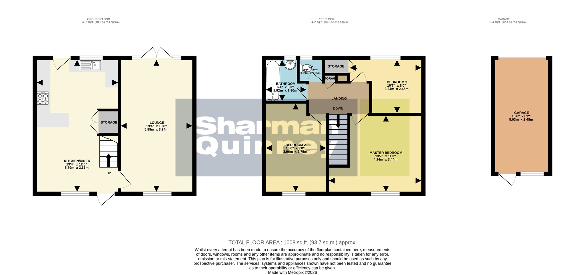 56, Coldhams Crescent, Huntingdon floorplan