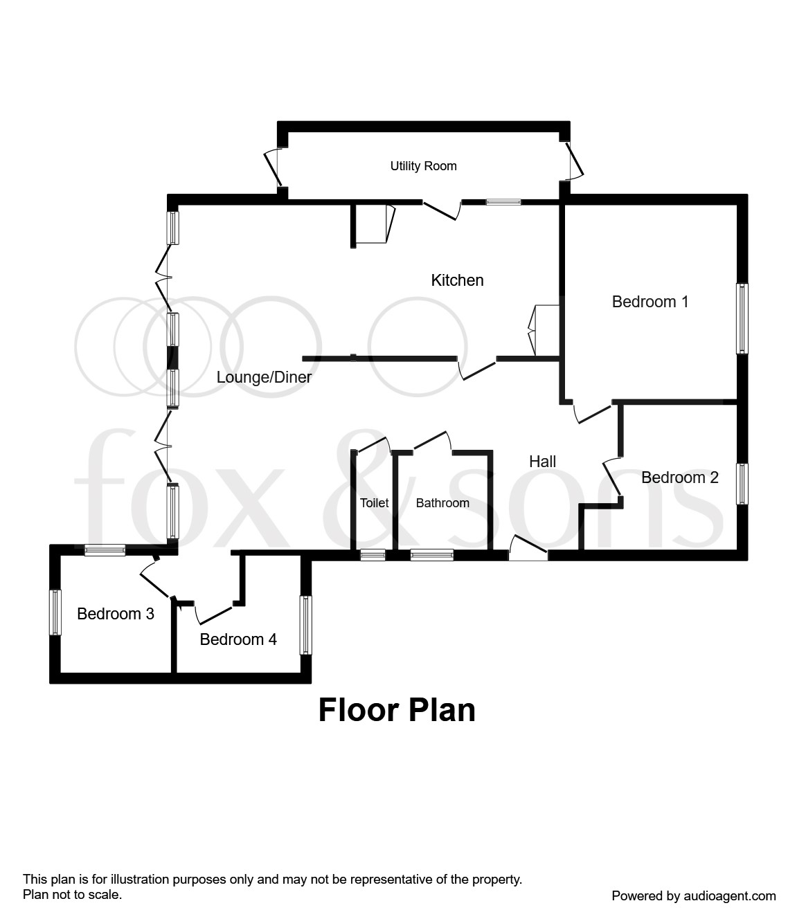 4 Bedrooms Detached bungalow for sale in Penhurst Drive, Bexhill-On-Sea TN40