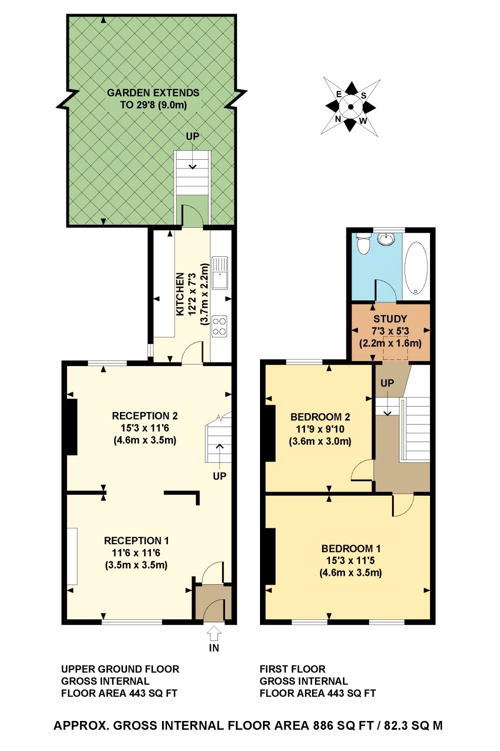 2 Bedrooms Flat to rent in Turners Road, Bow, London E3