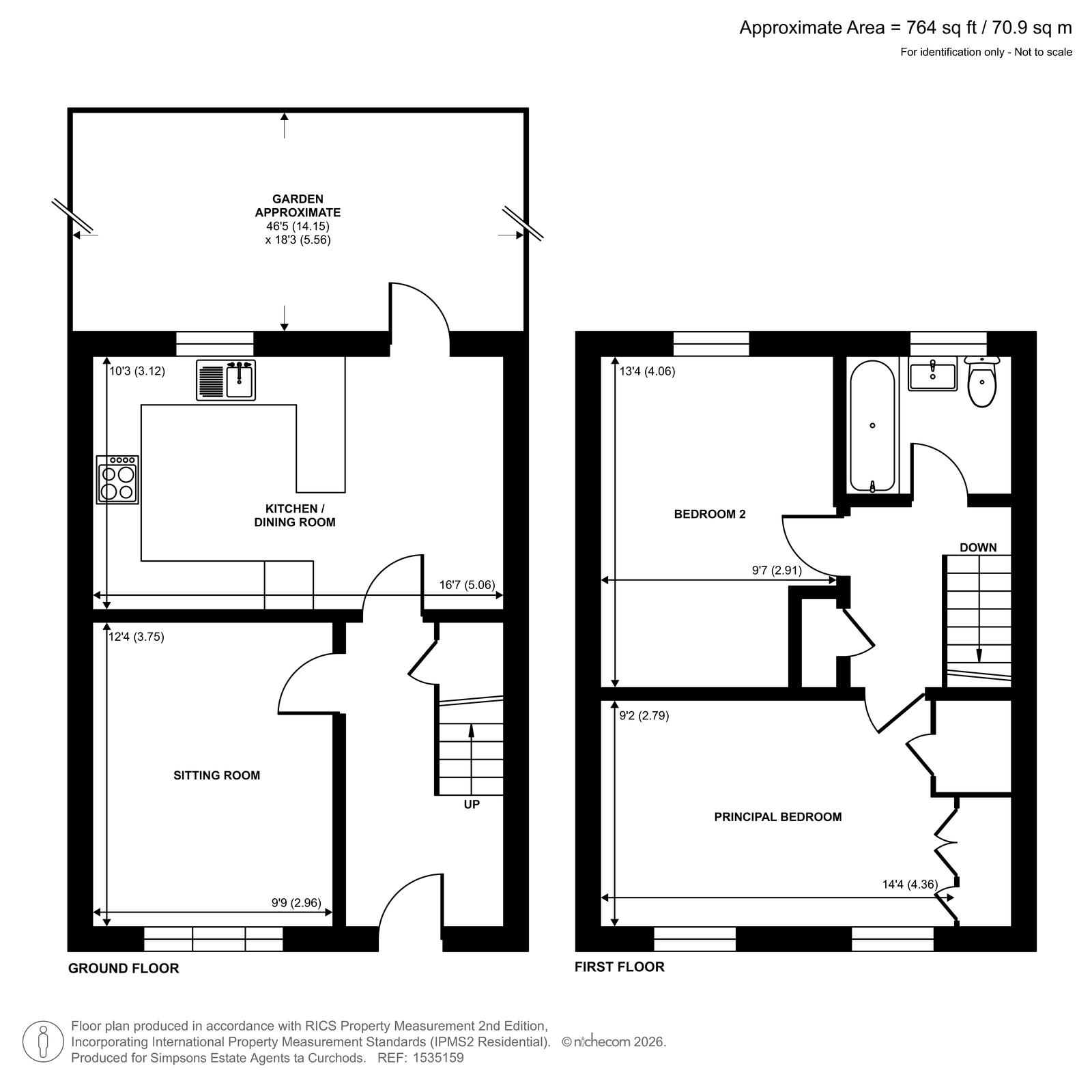 Chaffinch Close, Surbiton floorplan