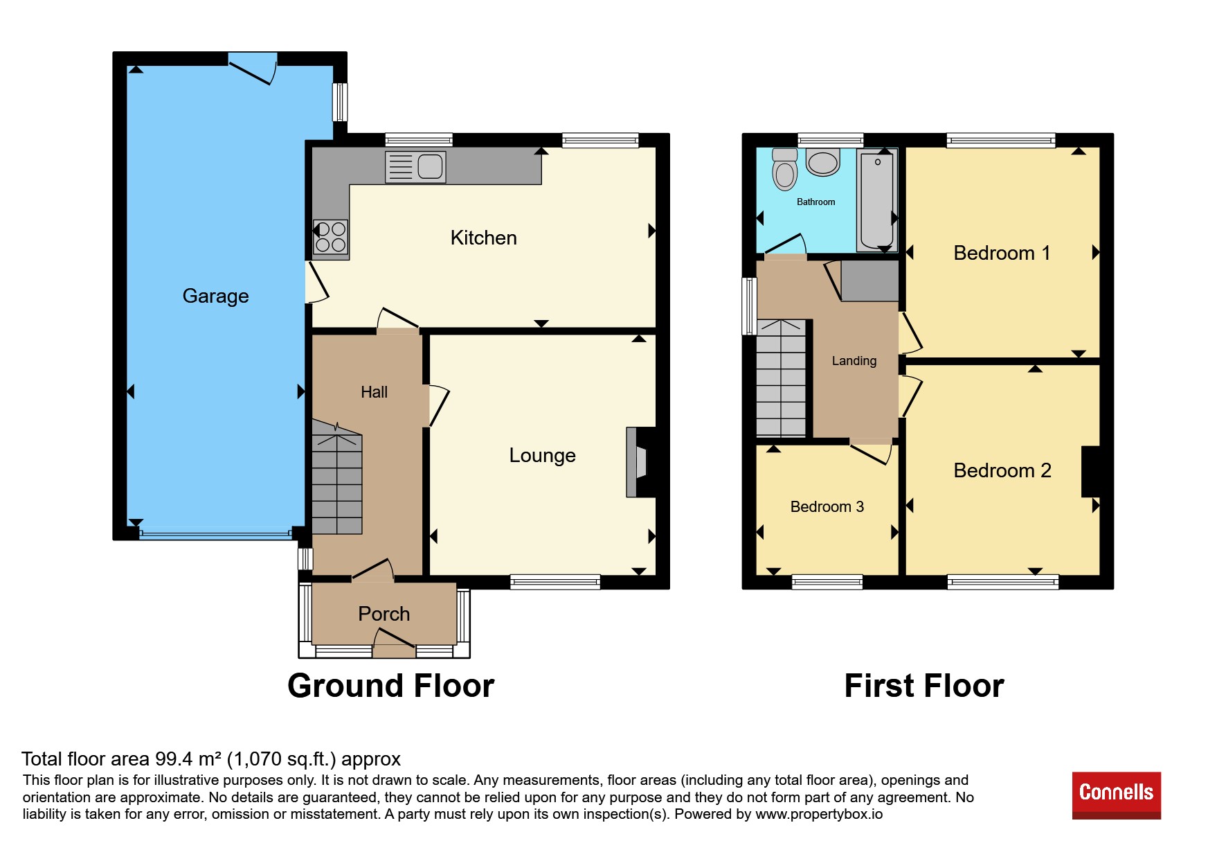 Riding Way, Willenhall floorplan