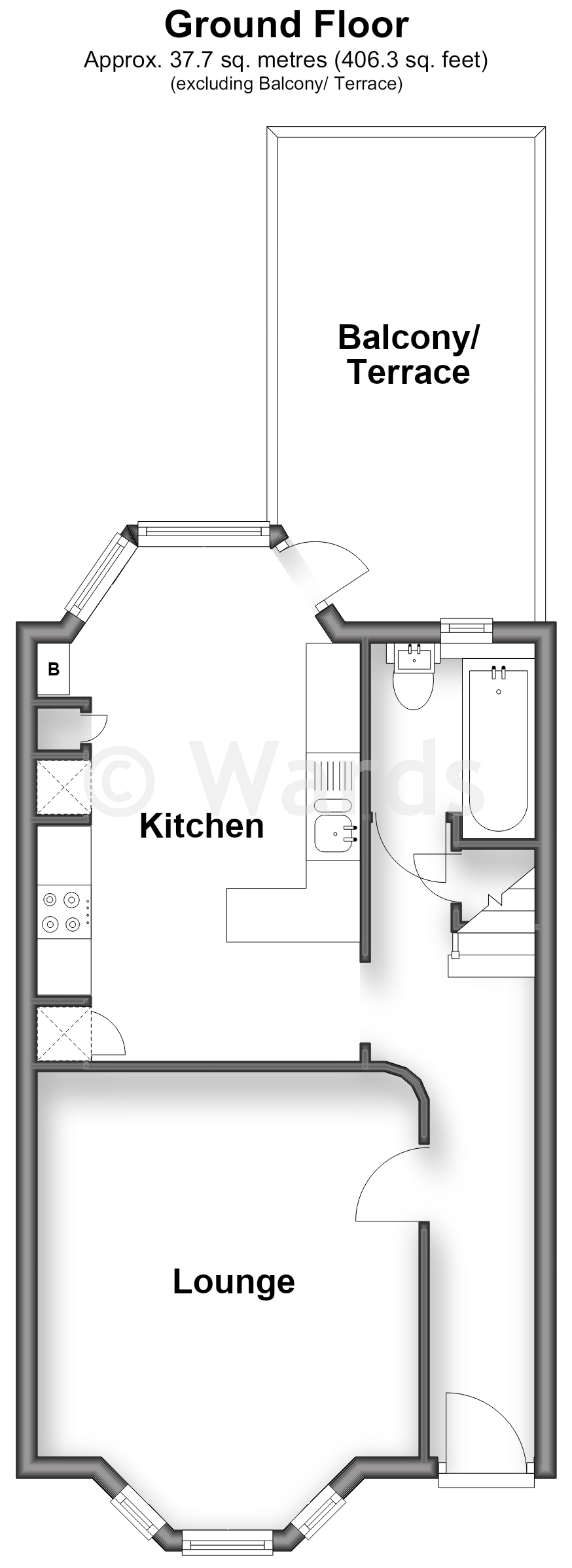 33, Clarendon Road, Dover floorplan