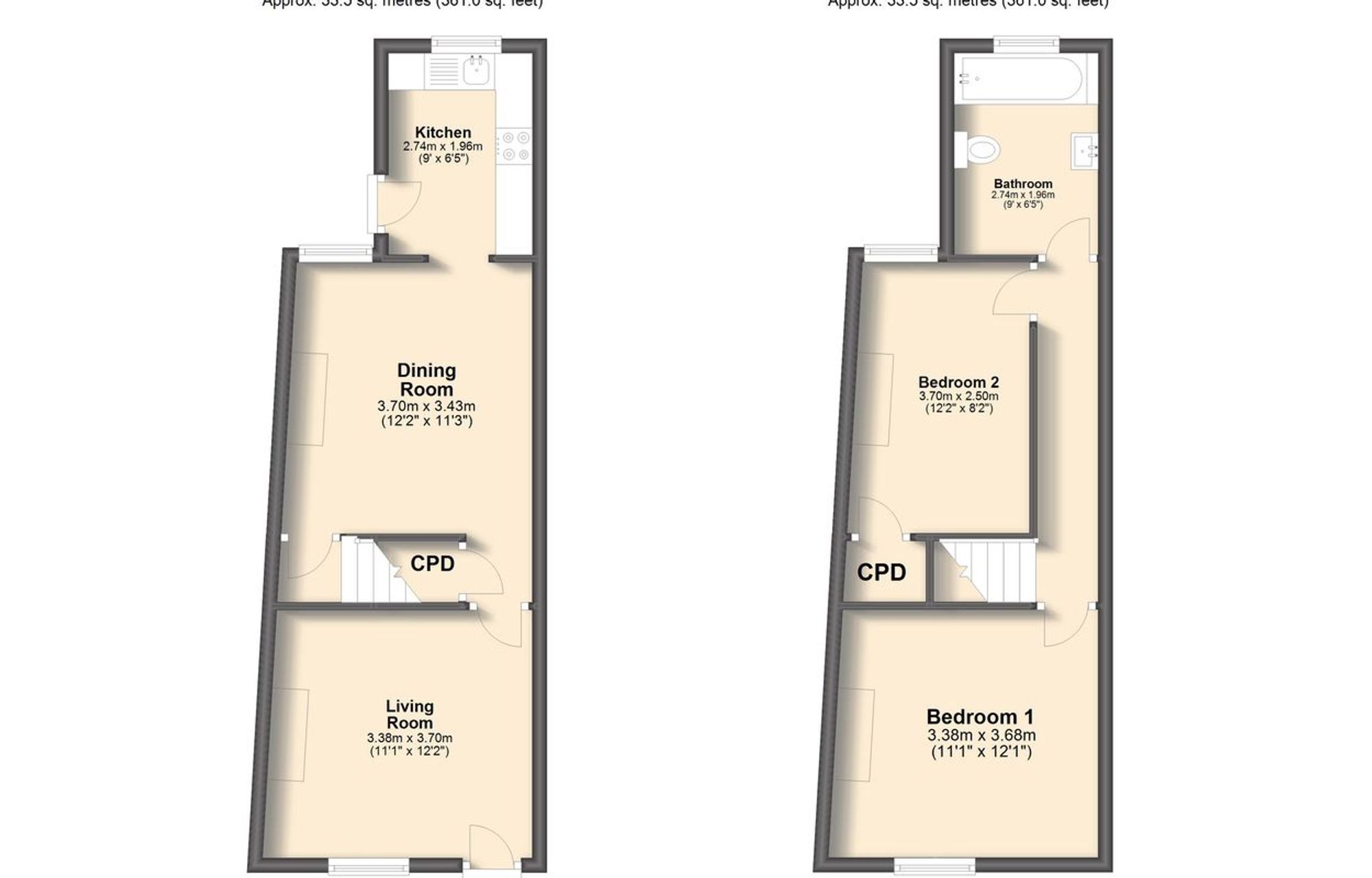 9 Handley Road, Chesterfield floorplan