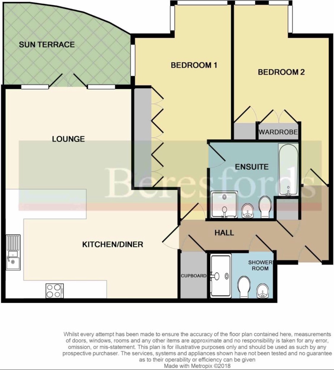 Fisher Court, Warley floorplan