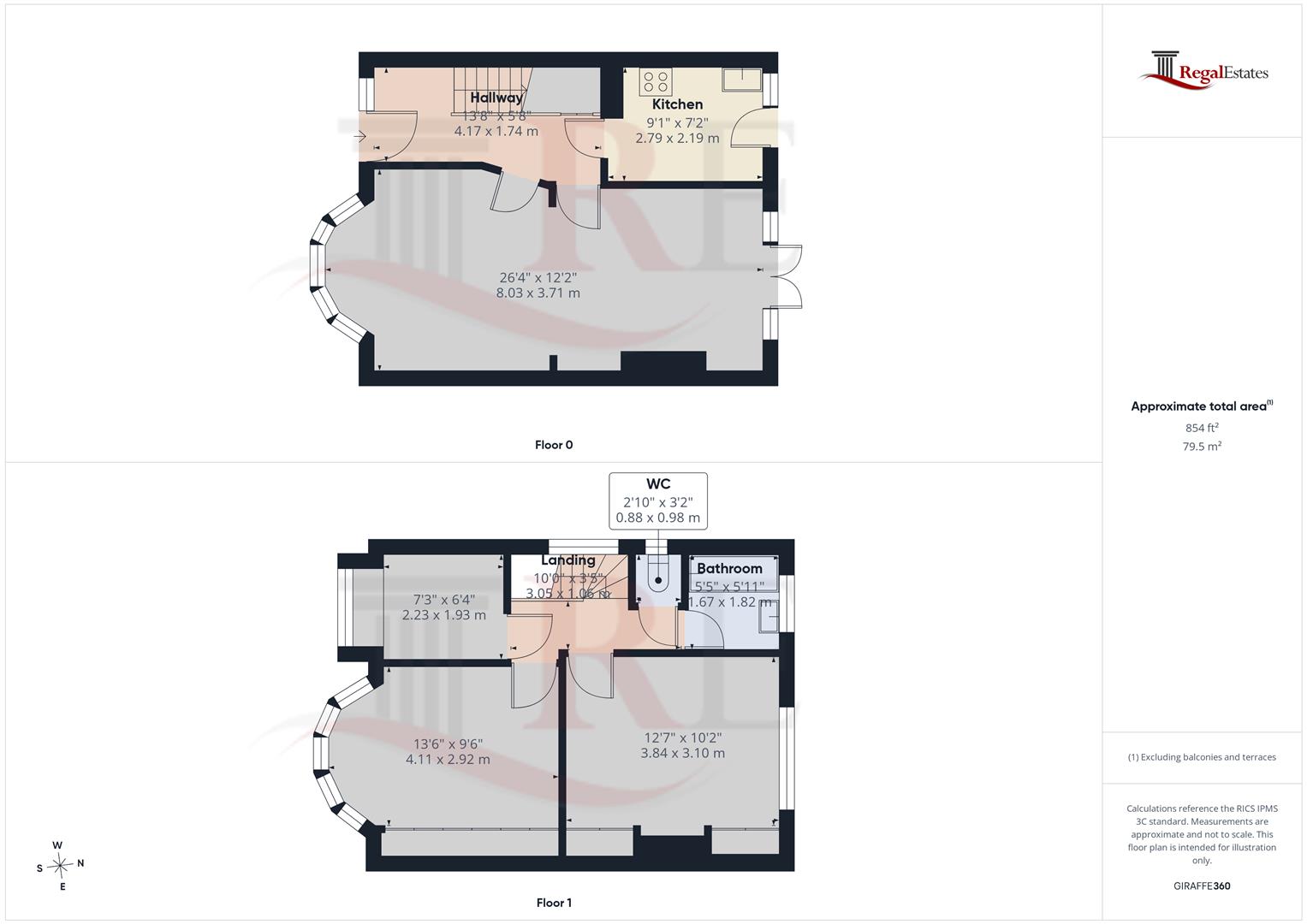 9, Radley Gardens, Harrow floorplan