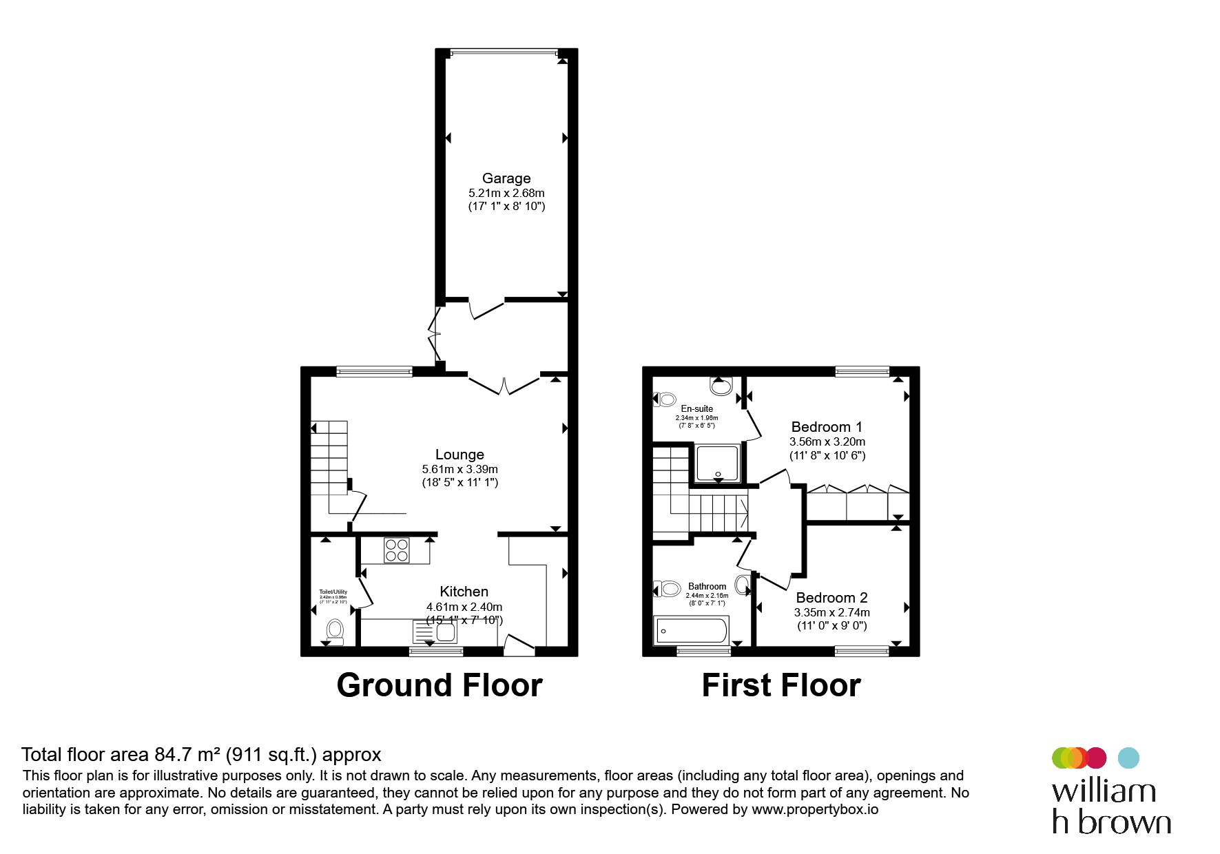 36, Windmill Way, Gainsborough floorplan