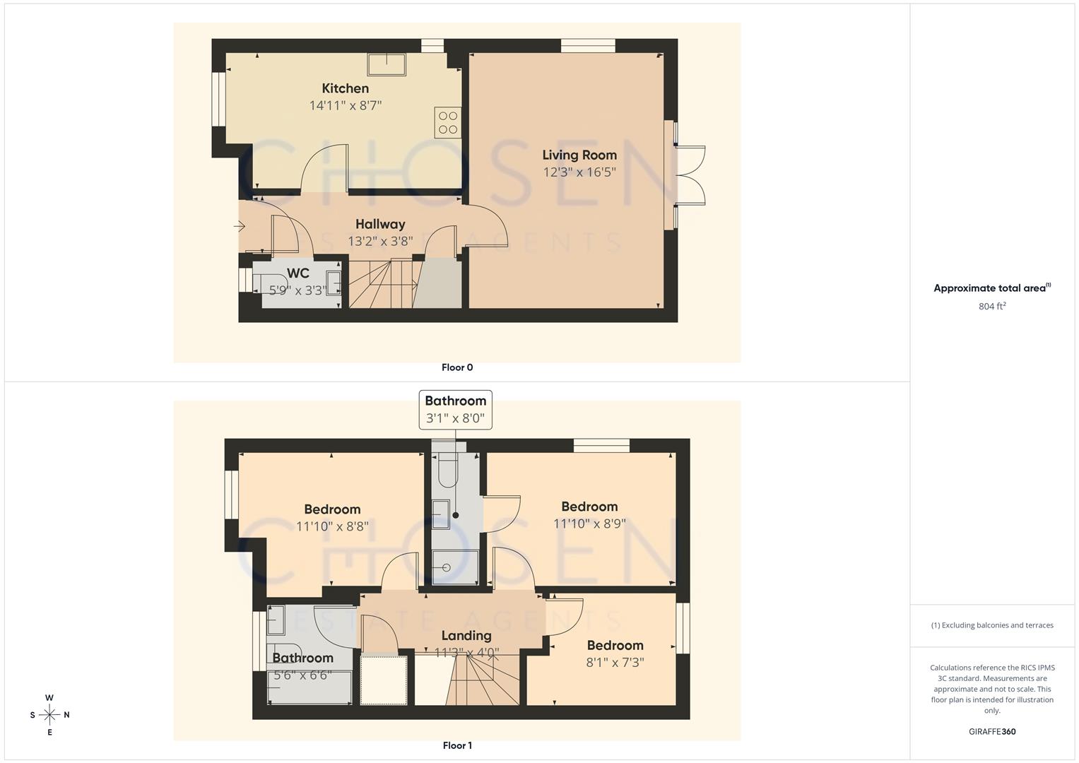 3, Lime Tree Avenue, Gloucester floorplan