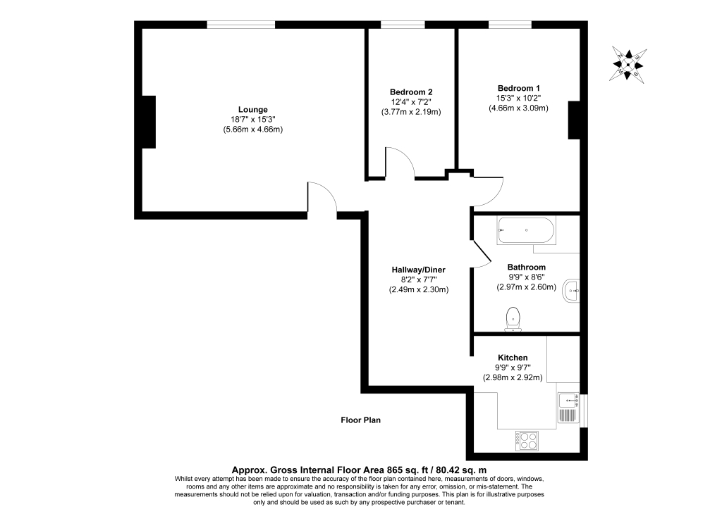 25 High Street, Bewdley floorplan