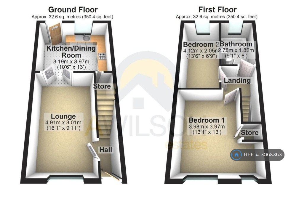 Ashton Road, Oldham floorplan
