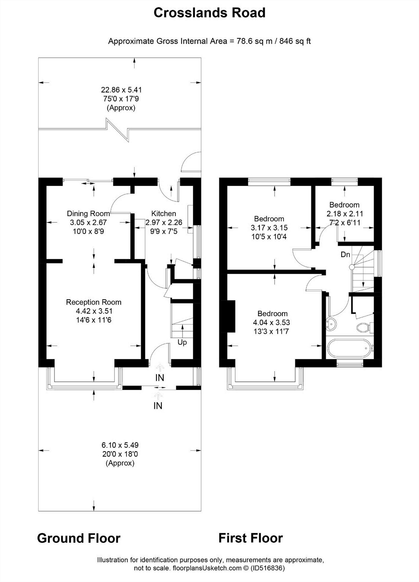 3 Bedrooms Semi-detached house for sale in Crosslands Road, West Ewell, Epsom KT19