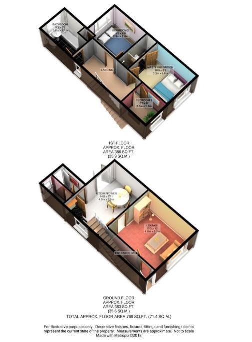 87, Rockingham Road, Corby floorplan