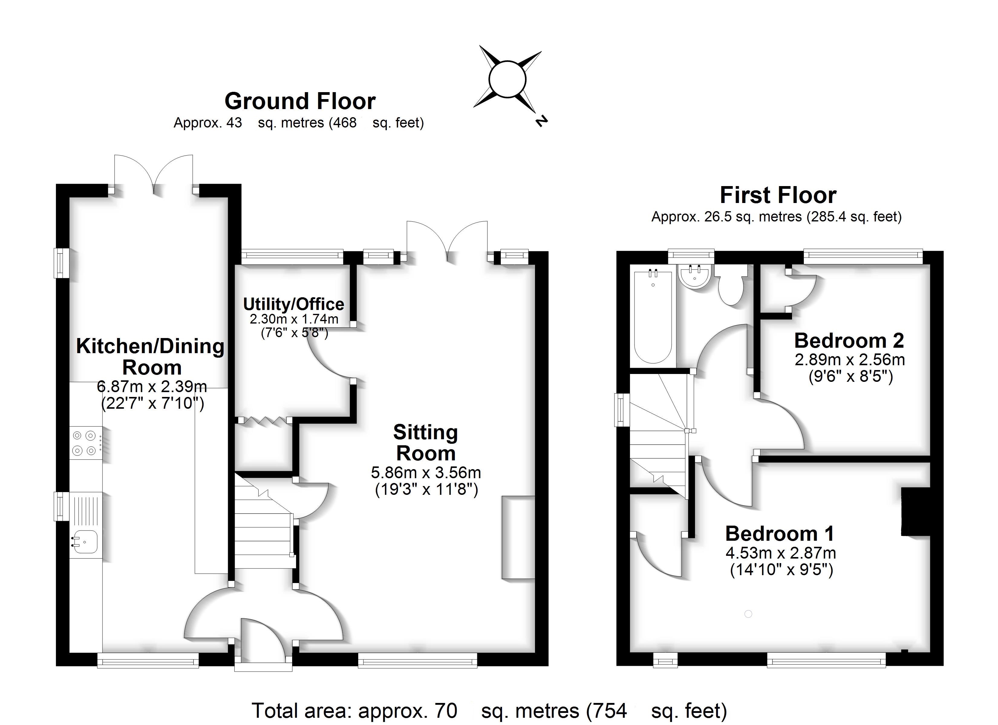 36, Lower Park Crescent, Hertfordshire floorplan