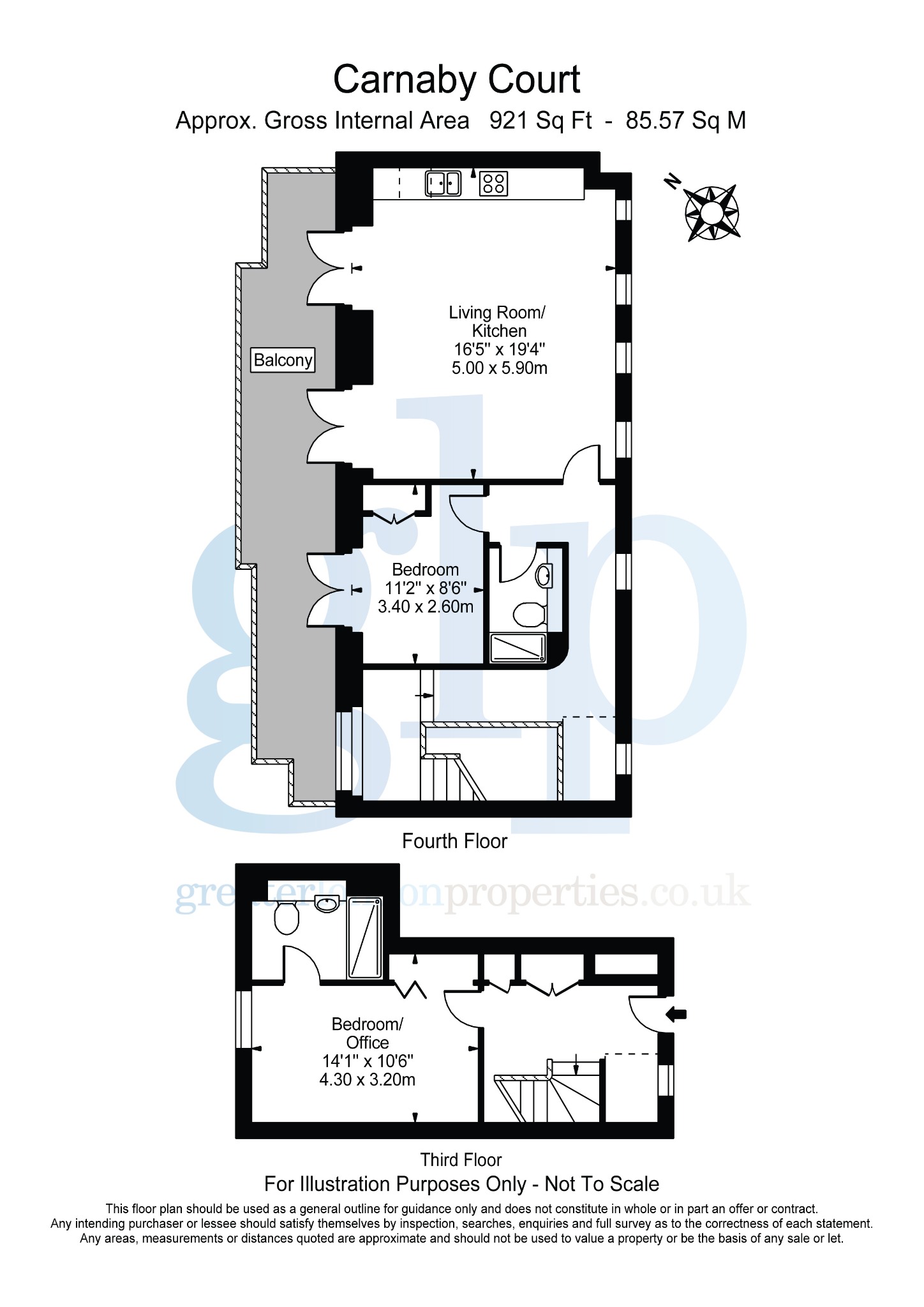 18  Flat 5, Fouberts Place, London floorplan