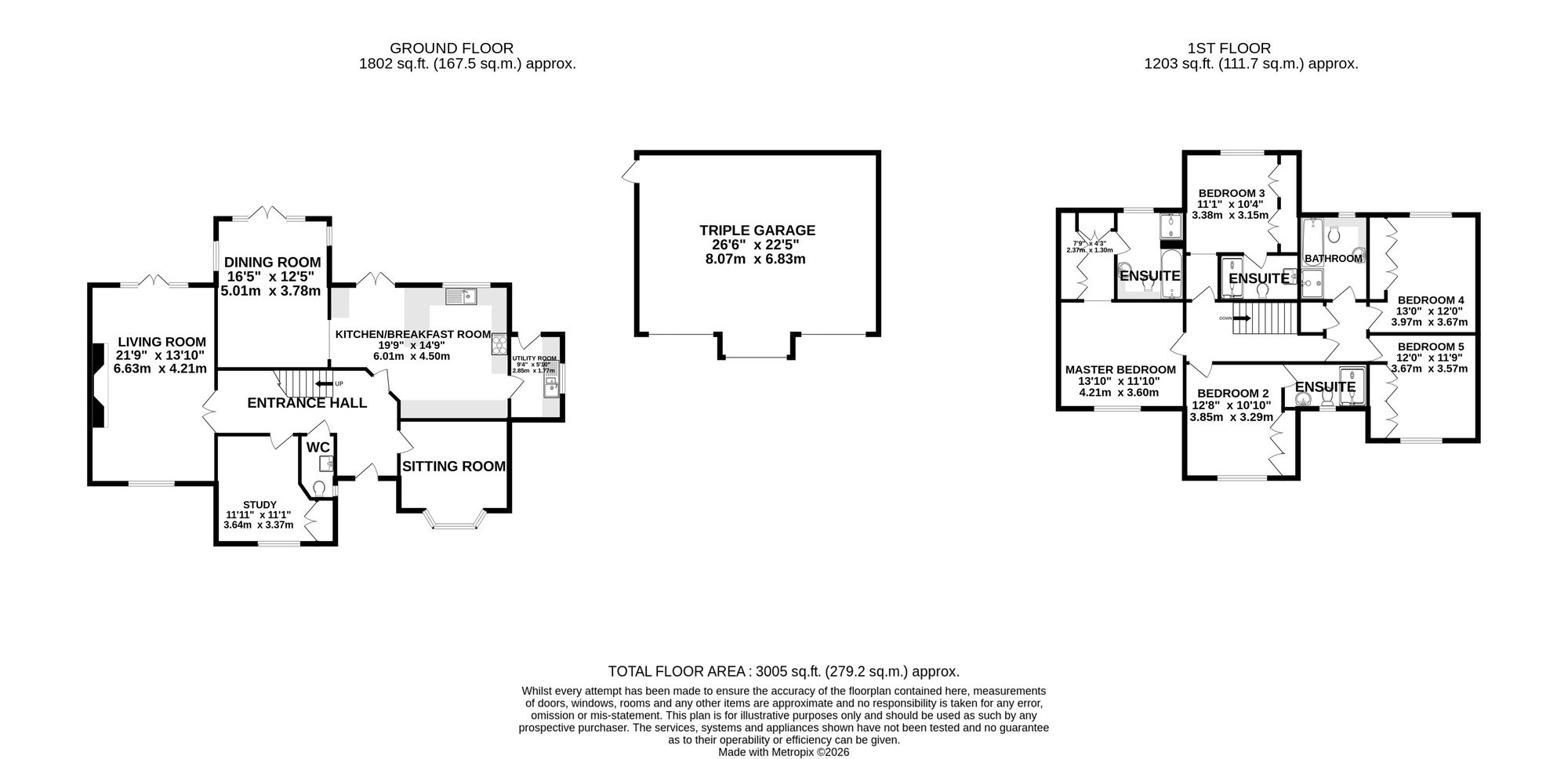 21 Fairhaven, Crewe floorplan