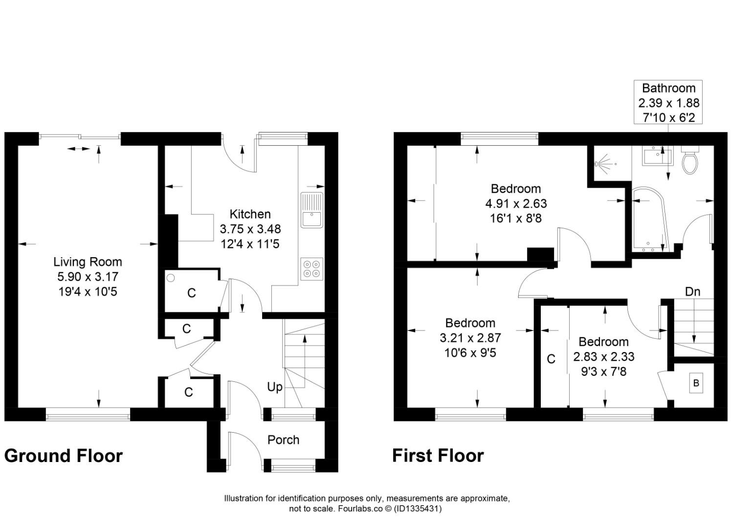 25, Ferguson Place, Glenrothes floorplan