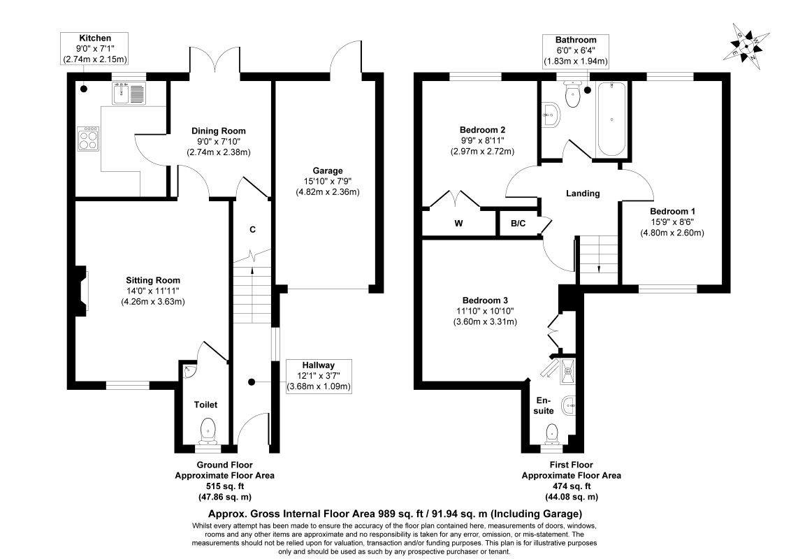 38, Hanover Drive, Brackley floorplan