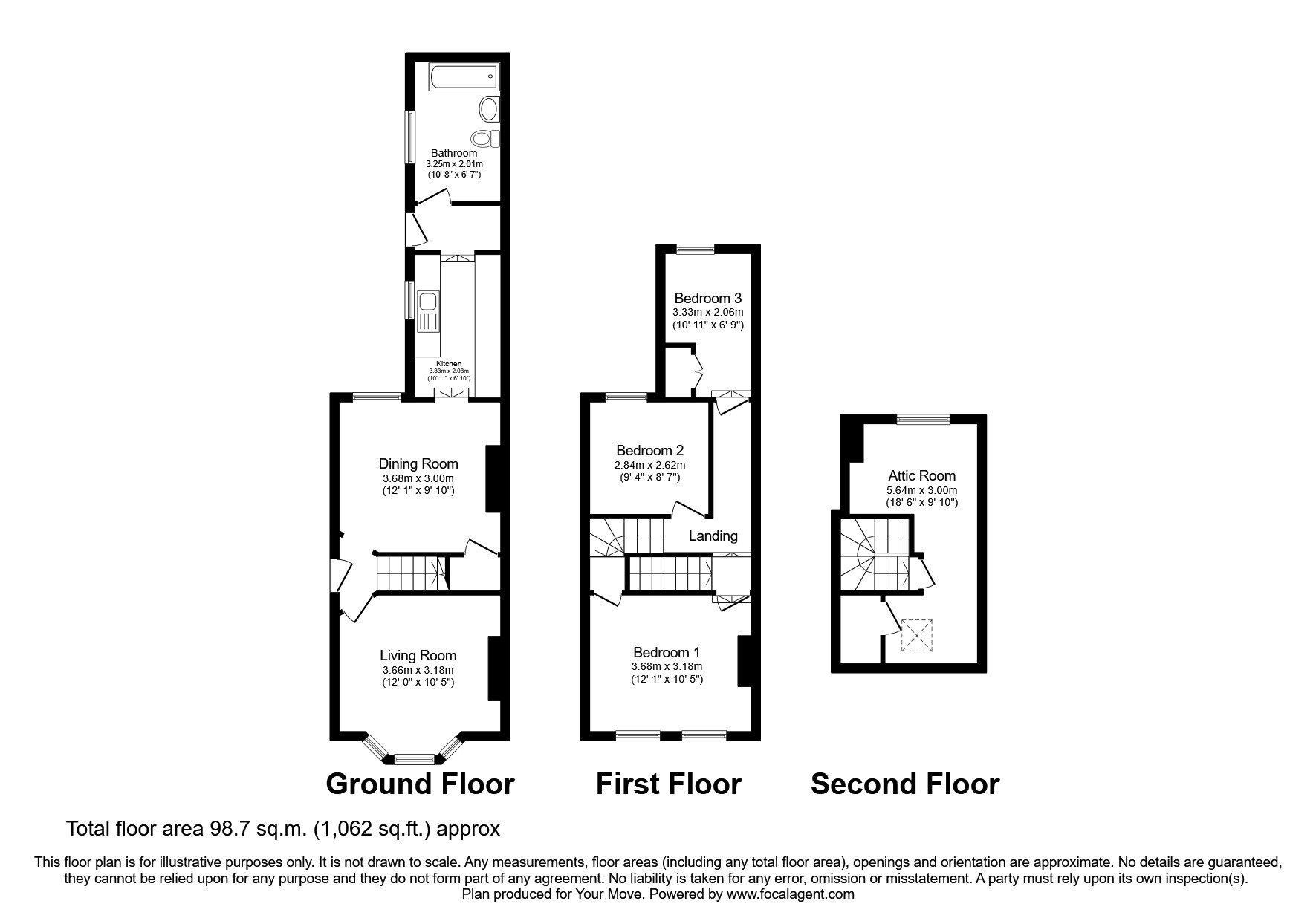 Springhead Road, Northfleet, Gravesend, Kent DA11, 4 bedroom semi