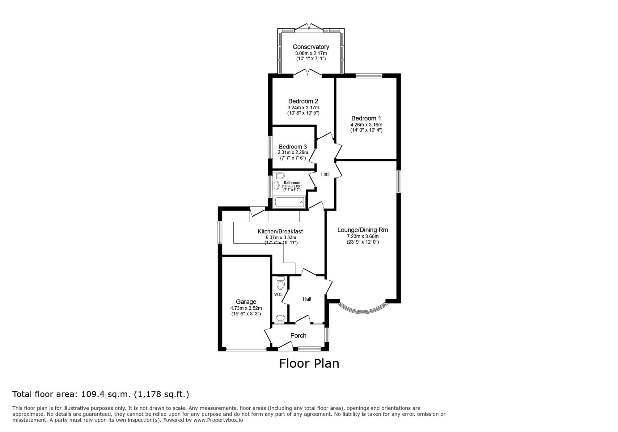 5 Hallows Close, Tarporley floorplan