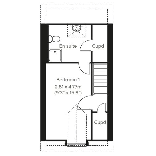 "The Saunton" at Beaumont Hill, Darlington DL1, 3 bedroom terraced