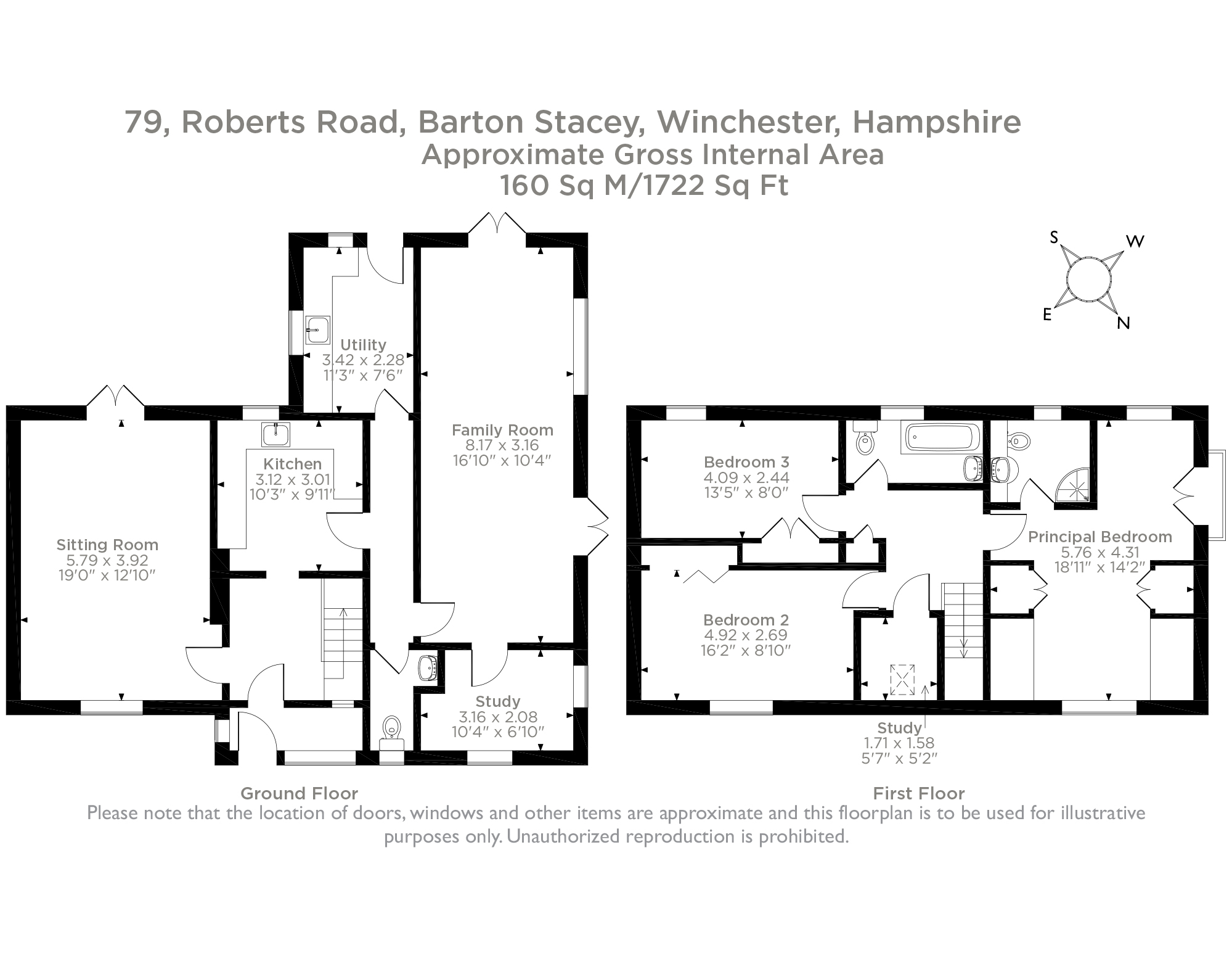 79, Roberts Road, Winchester floorplan