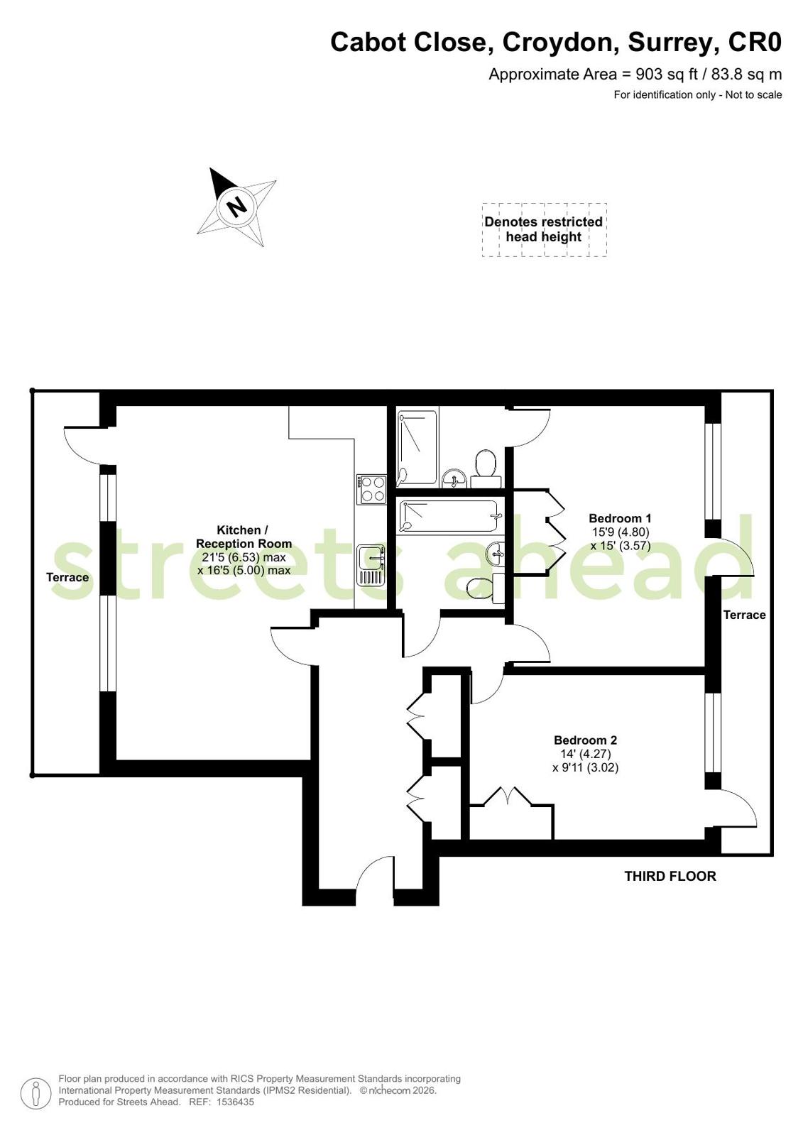 Cabot Close, Croydon floorplan