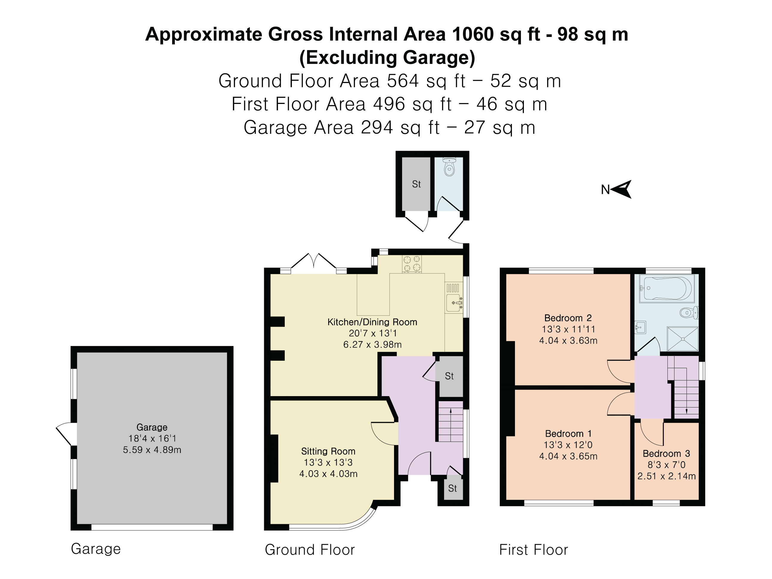 118, Bulkington Lane, Warwickshire floorplan