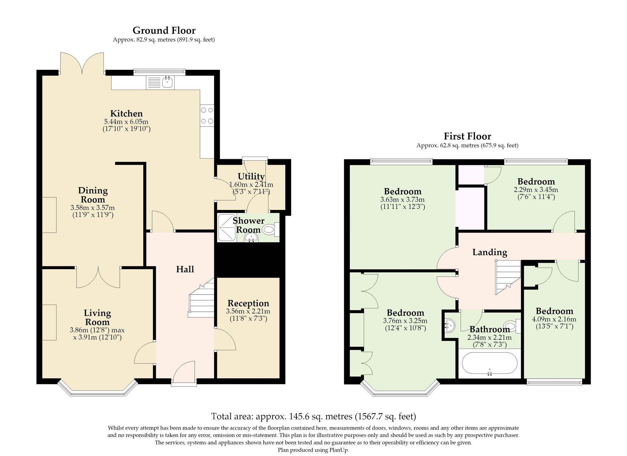 45 London Road Pakefield, Lowestoft floorplan