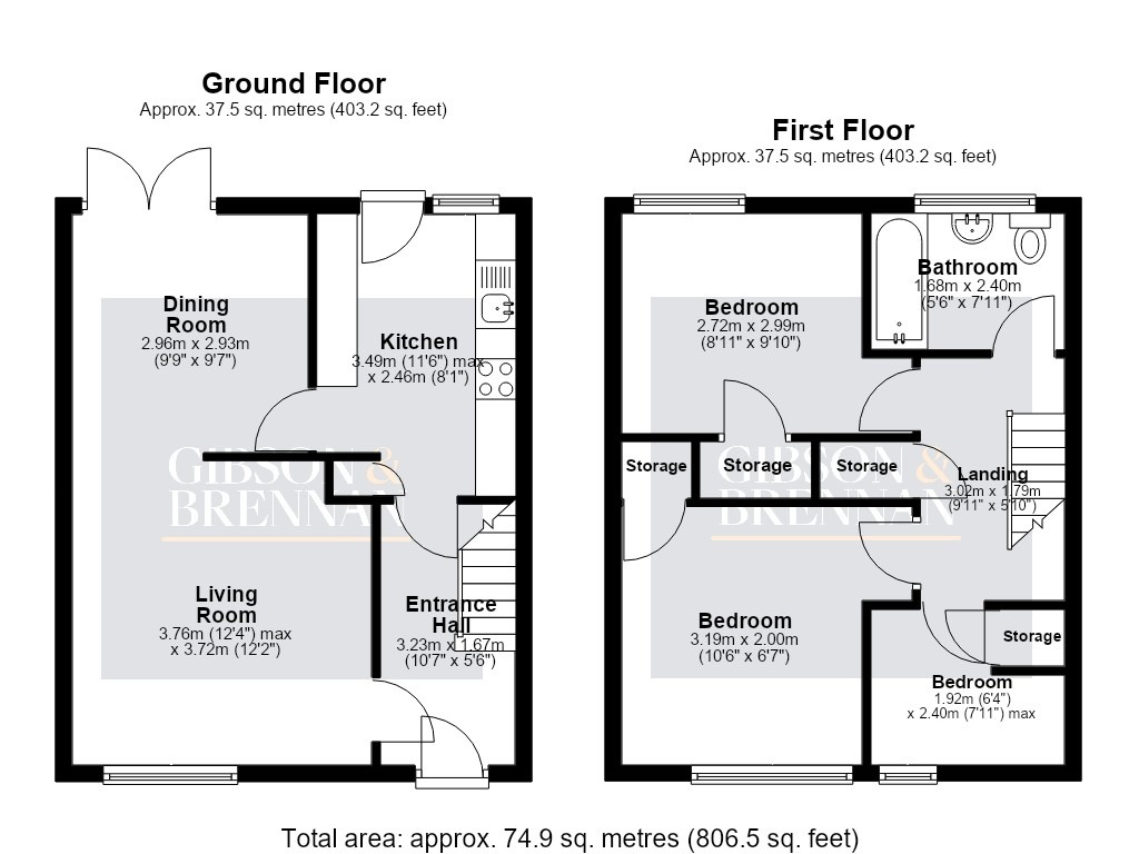 Bretons, Basildon floorplan